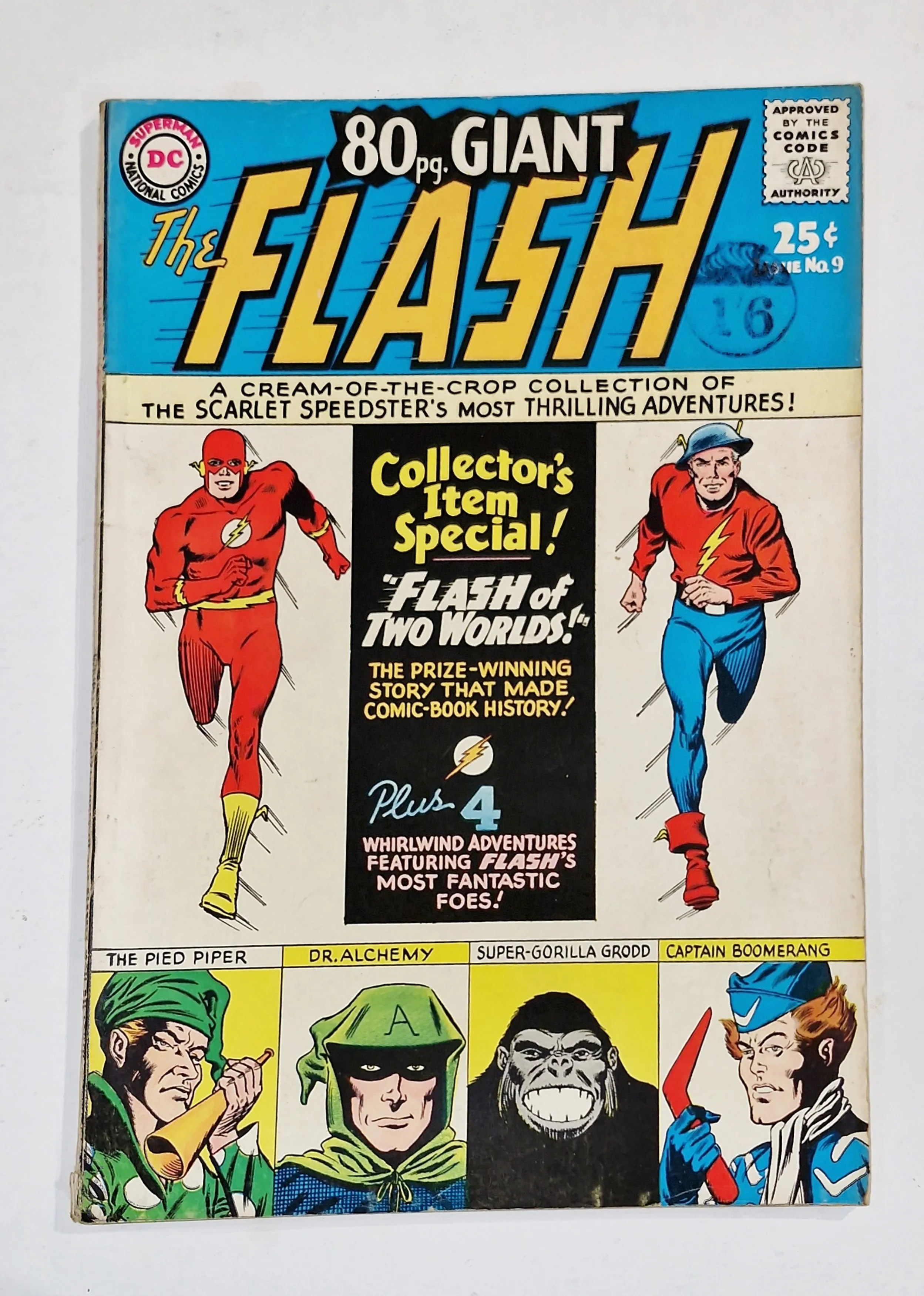 The Flash (80 page Giant) - 9  April  1965