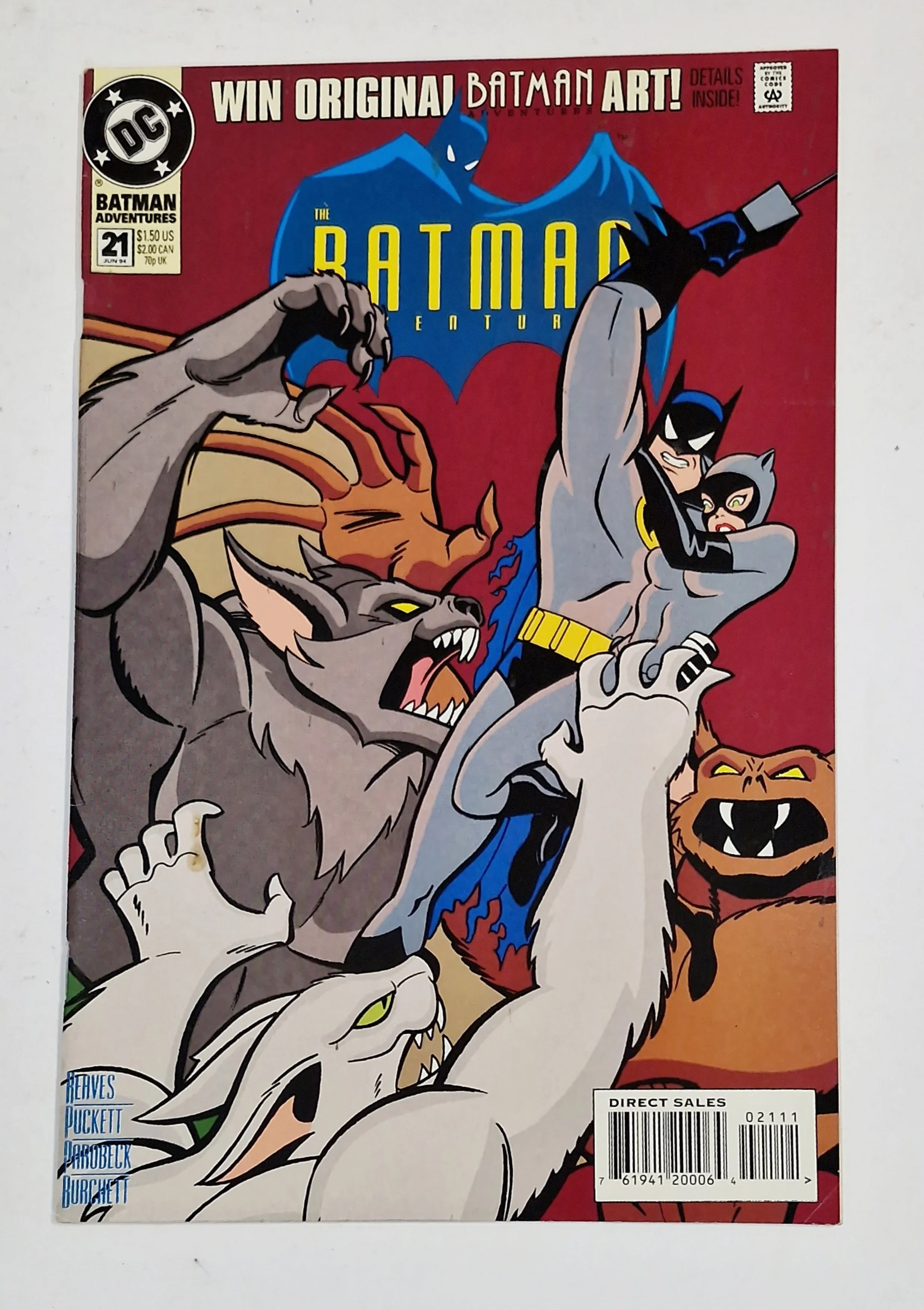 Batman Adventures - 21  June  1994