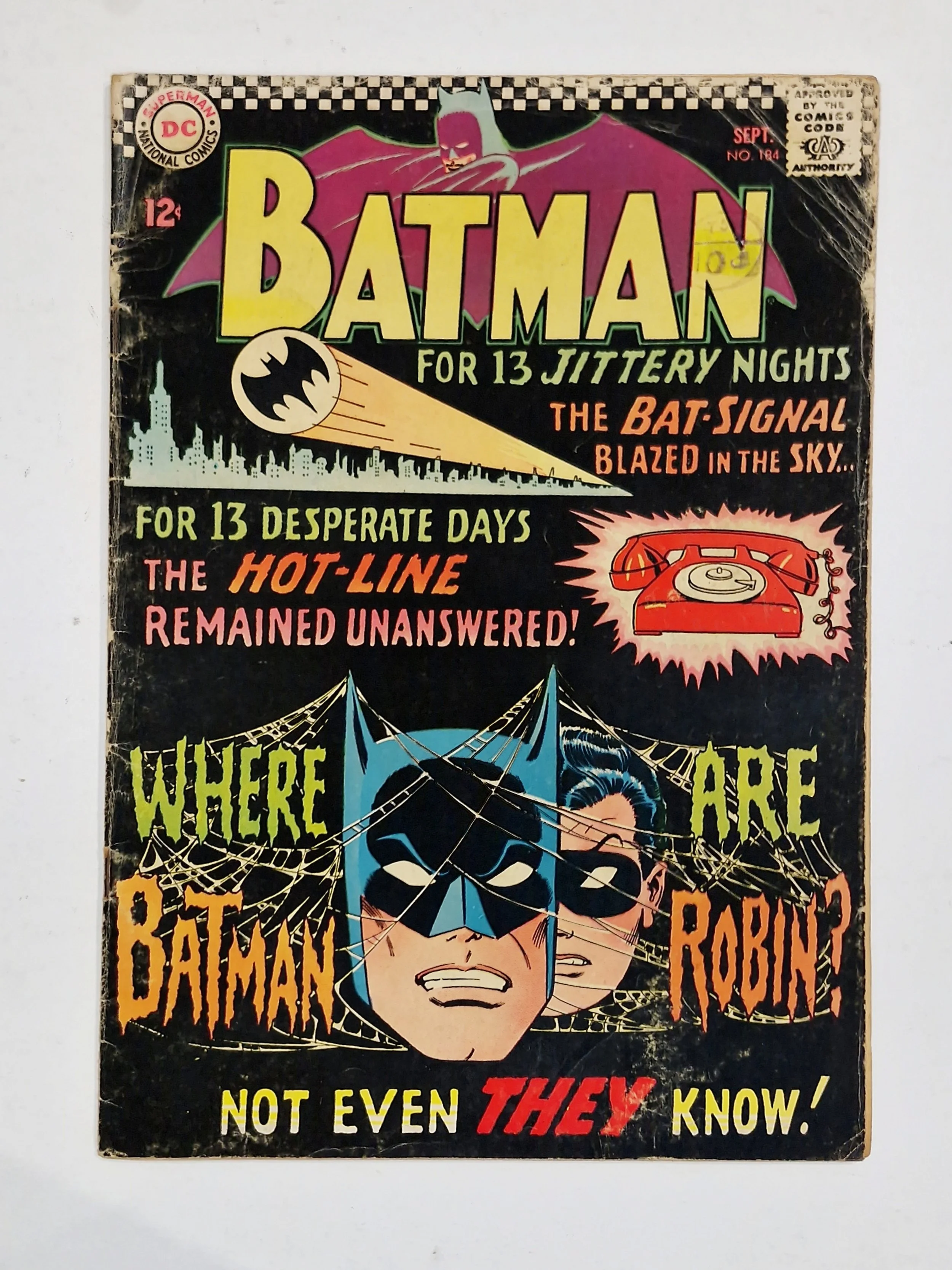 Batman - 184  Sept  1966