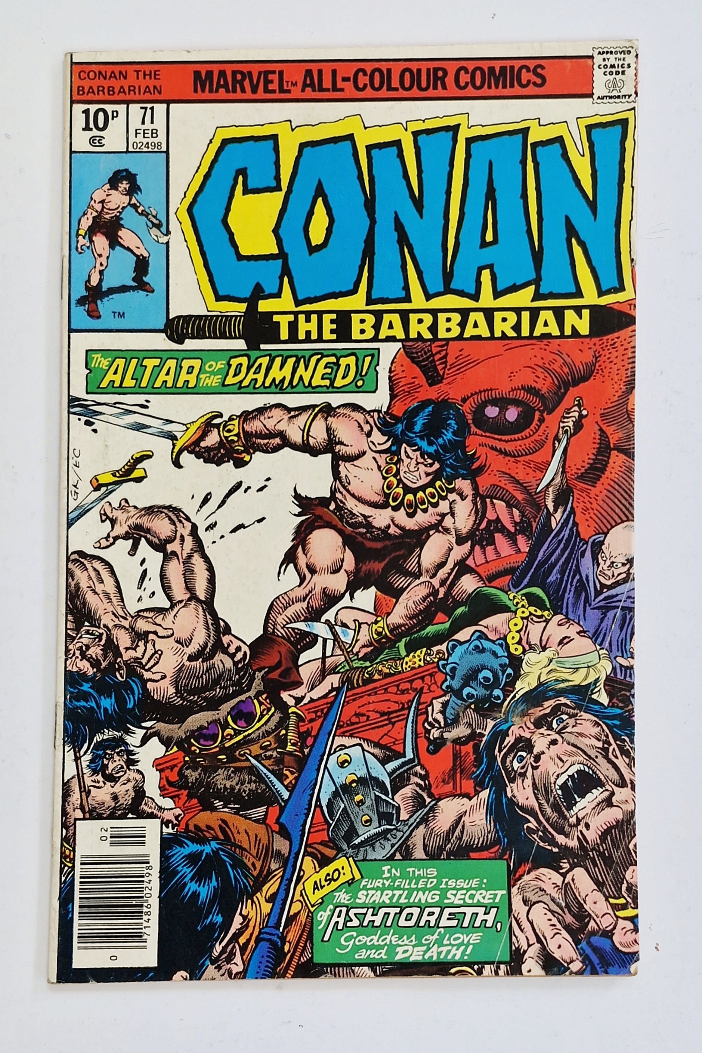 Conan - 71 Feb 1977