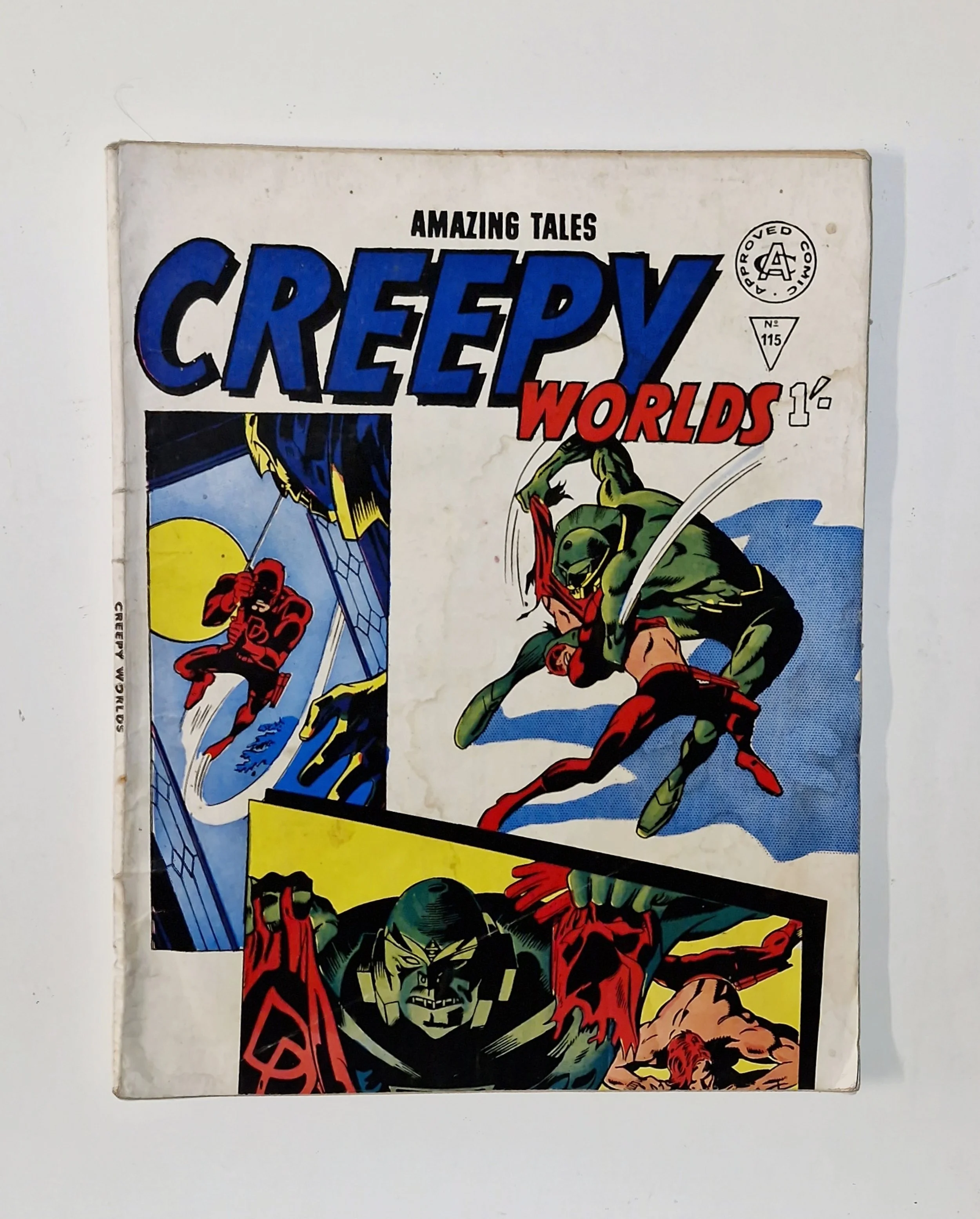 Creepy Worlds. Alan Class. (UK) - 115   - 1960`s / 70`s