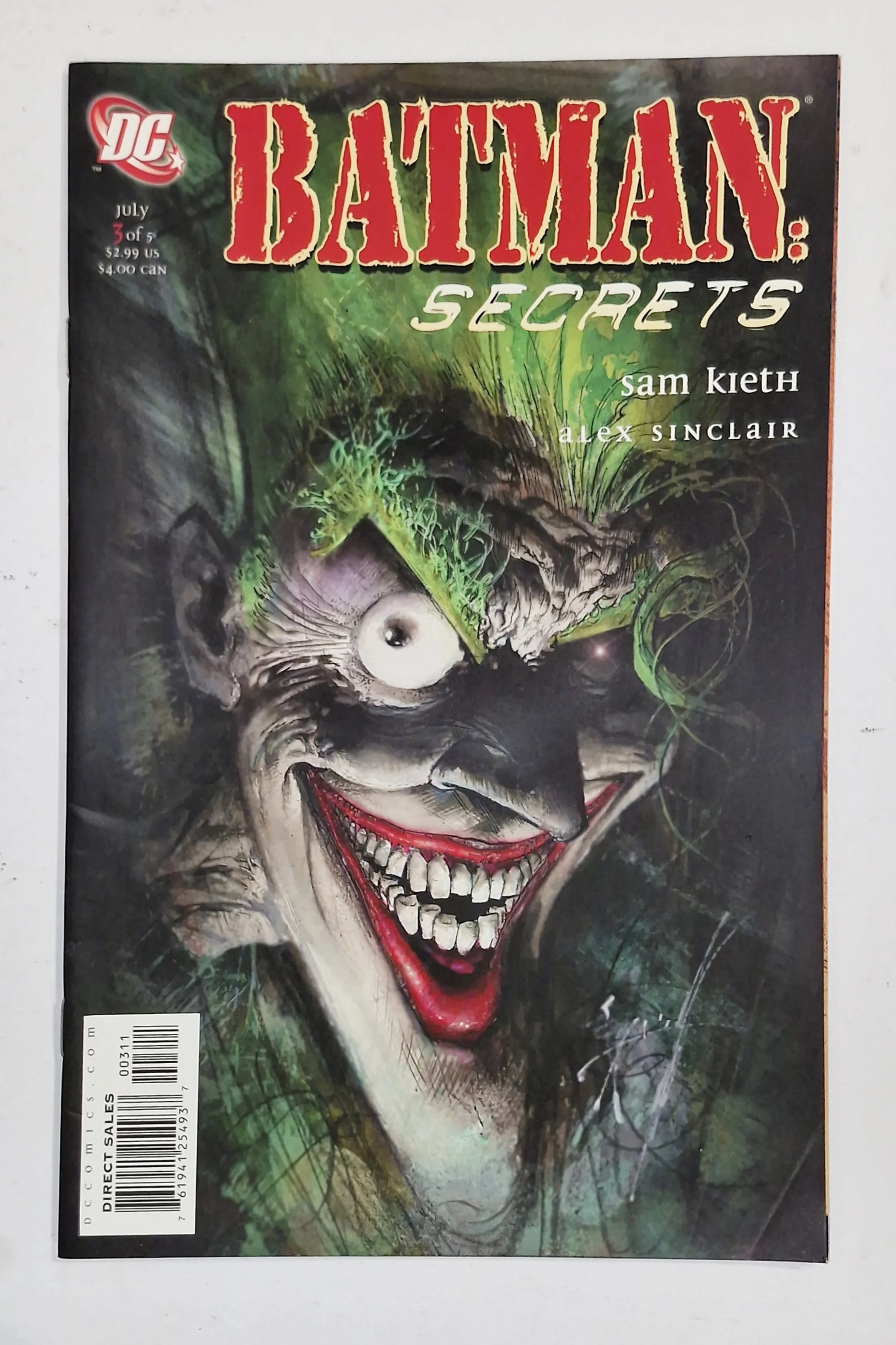 Batman (Secrets) - 3  July  2006