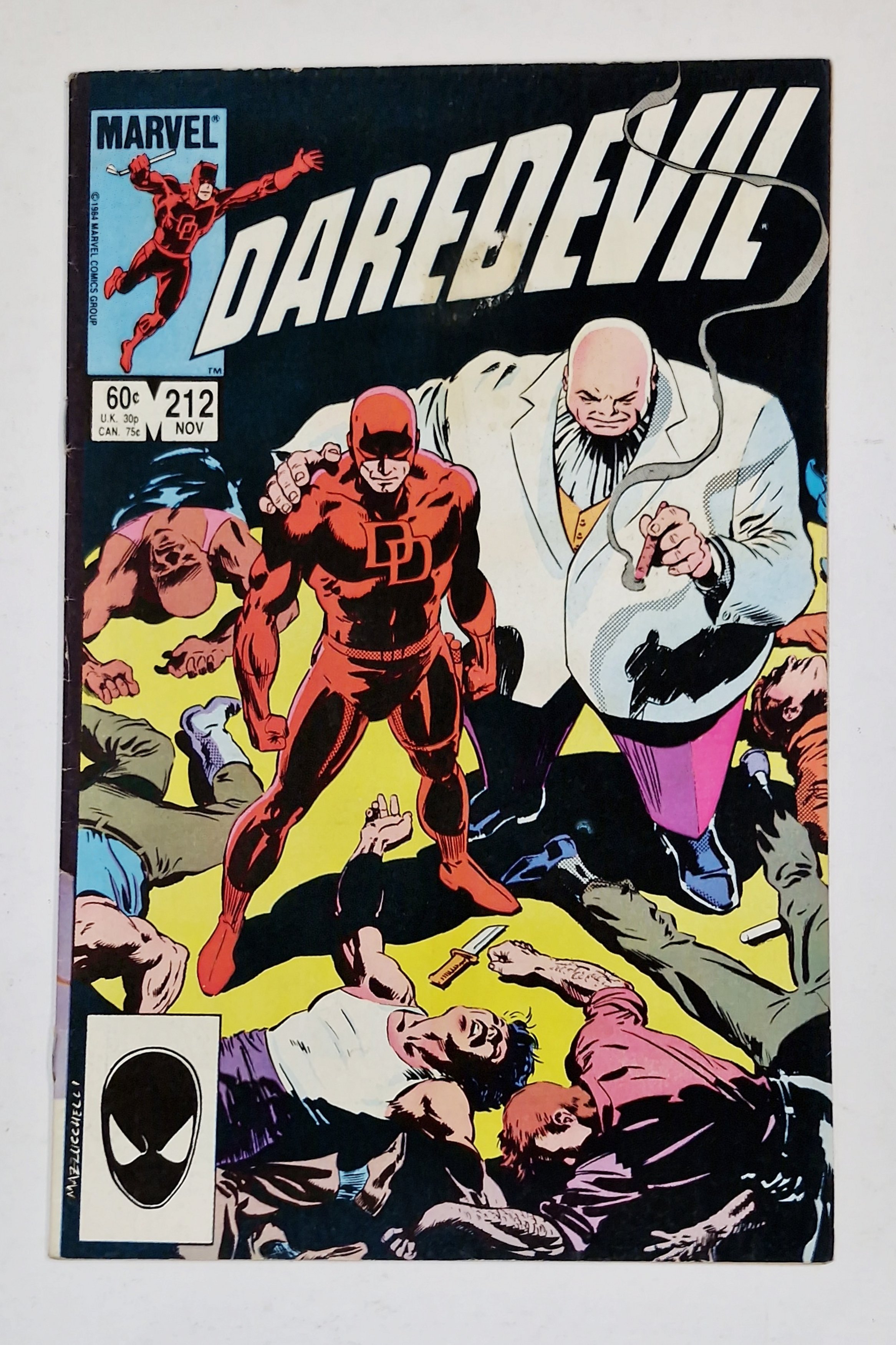 Daredevil - 212  Nov  1984