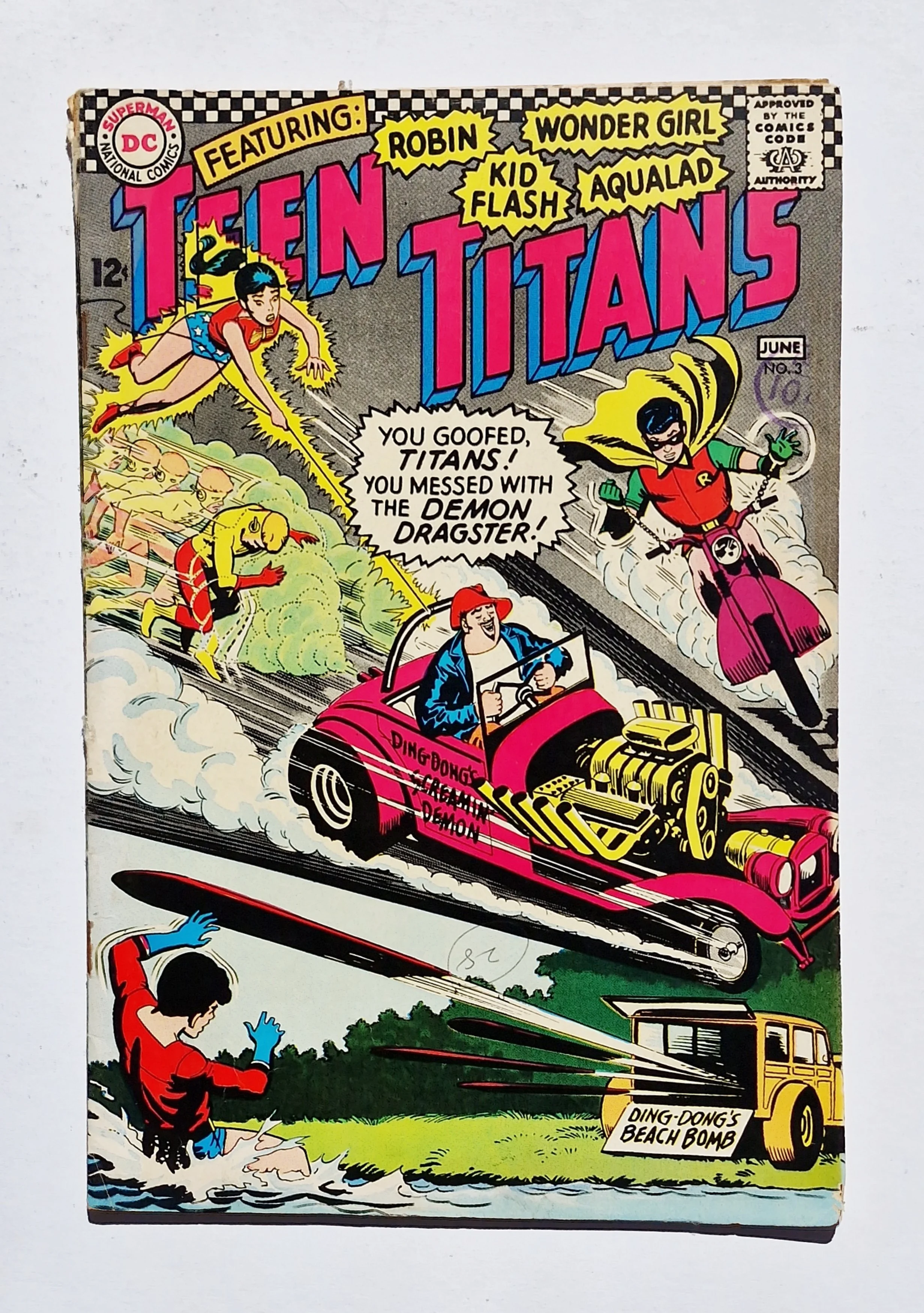 Teen Titans - 3  June  1966