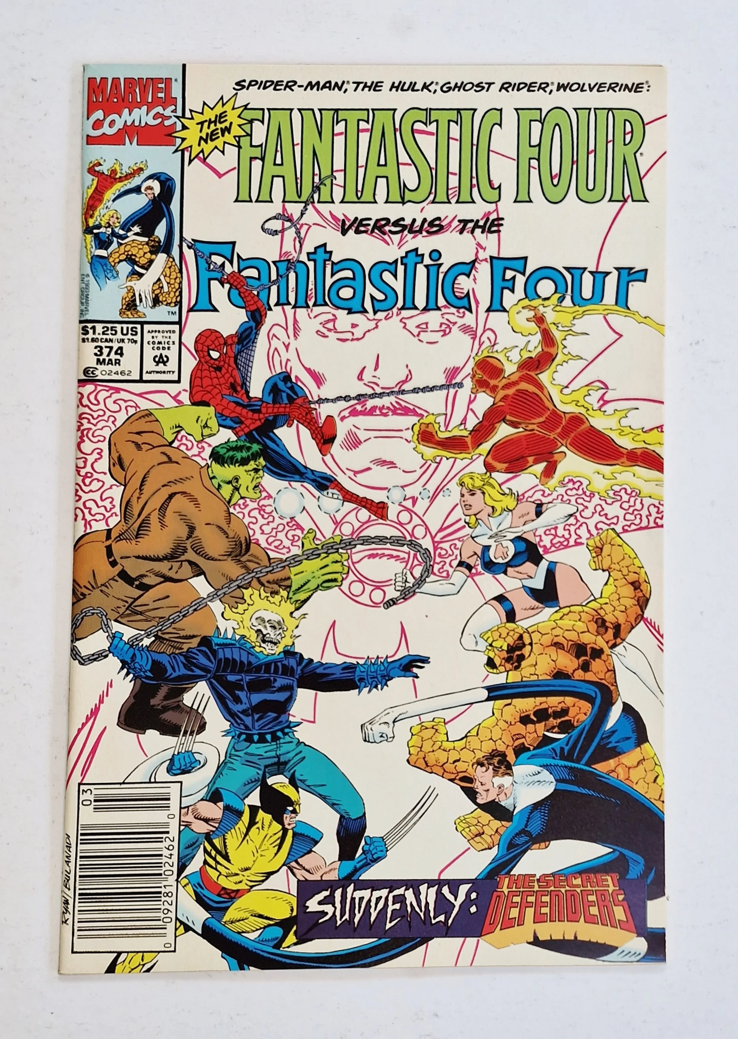 Fantastic Four - 374  Mar  1993