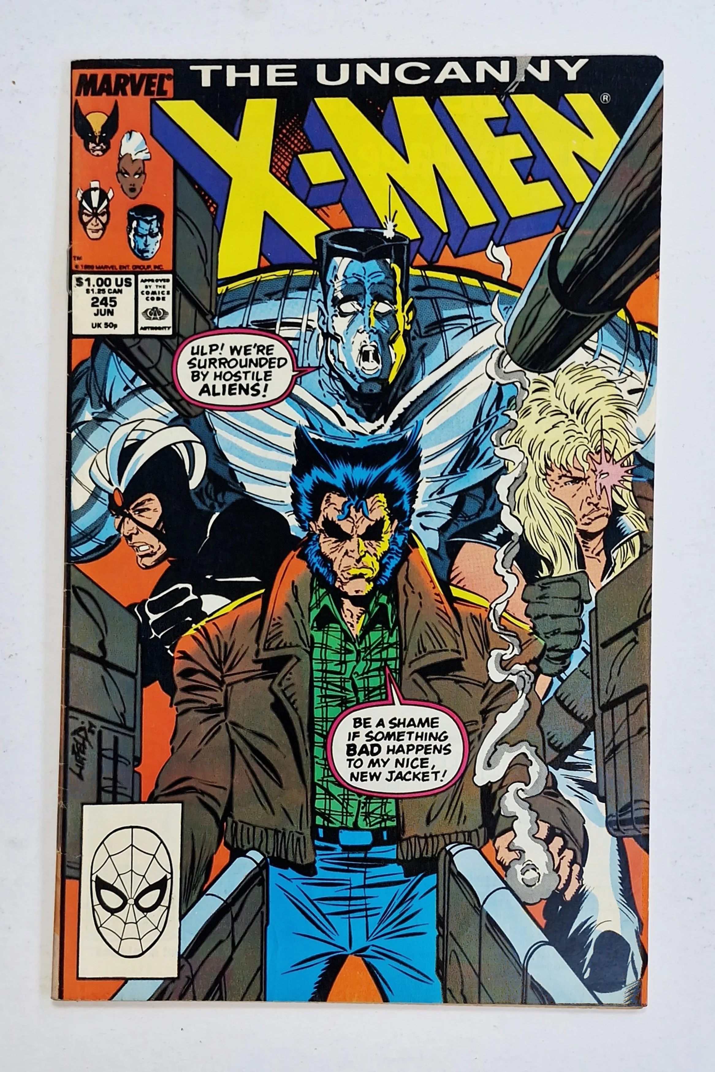 The Uncanny X-Men - 245  June  1989