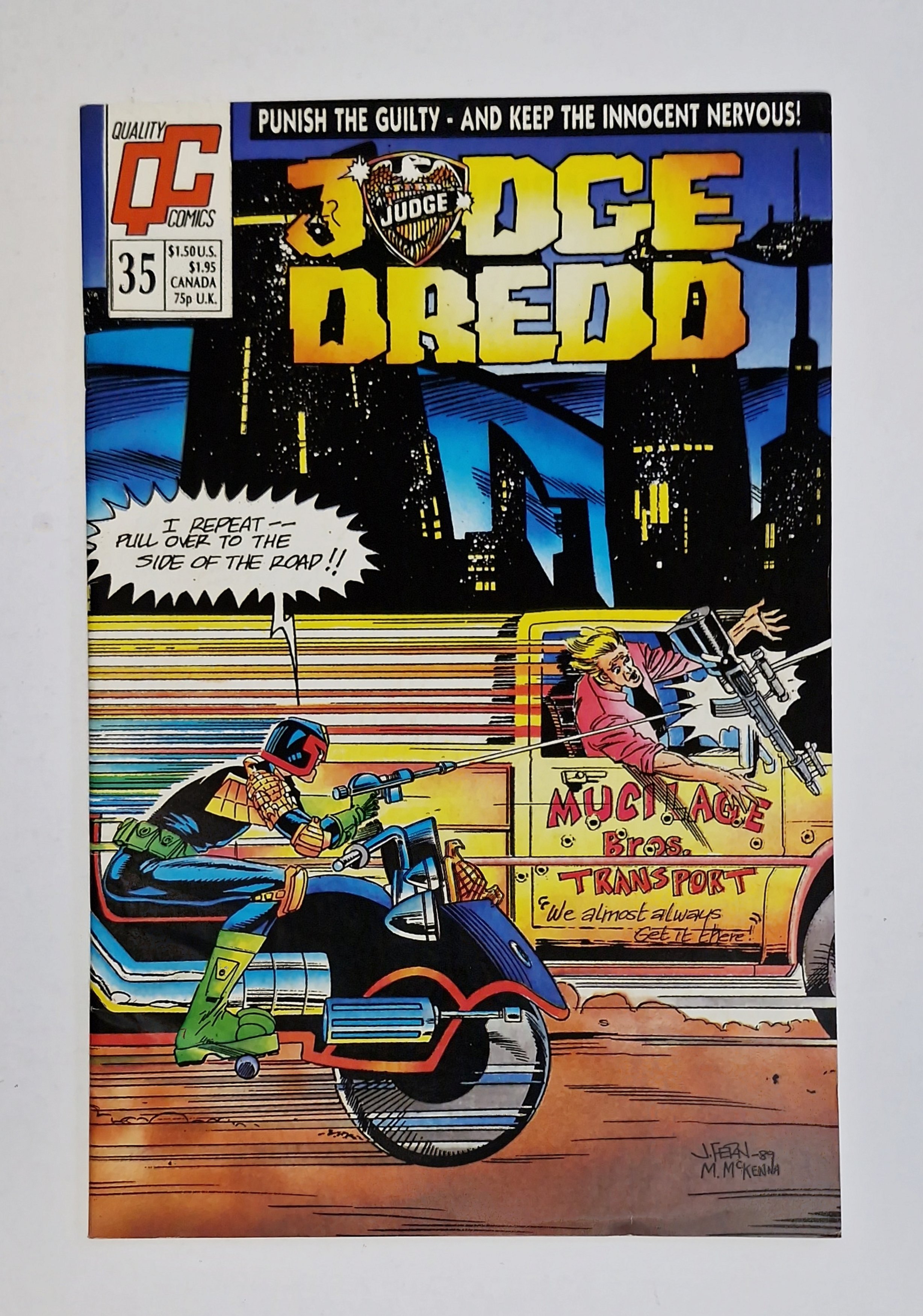 Judge Dredd - 31 May 1986