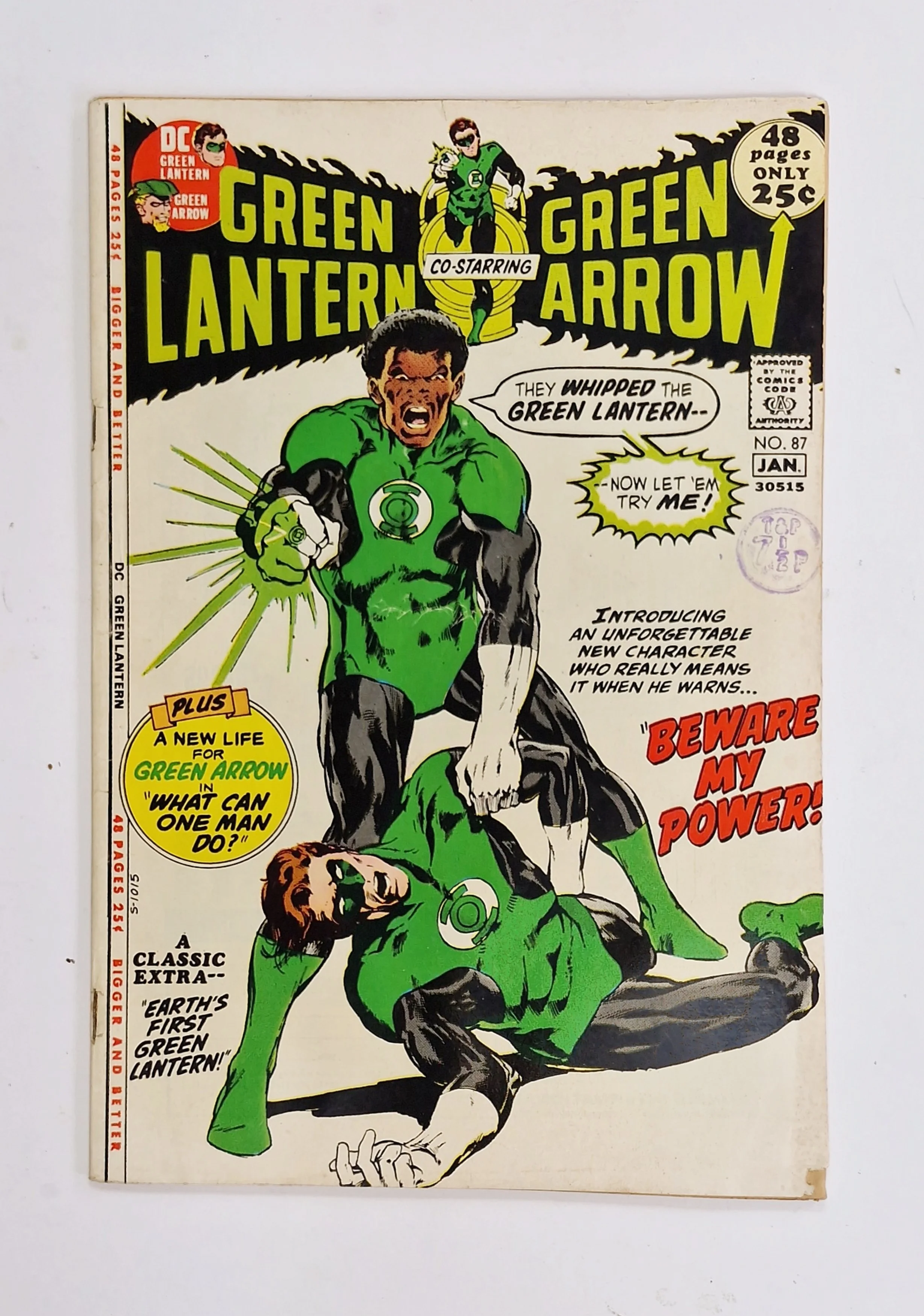 Green Lantern - 87  Jan   1972