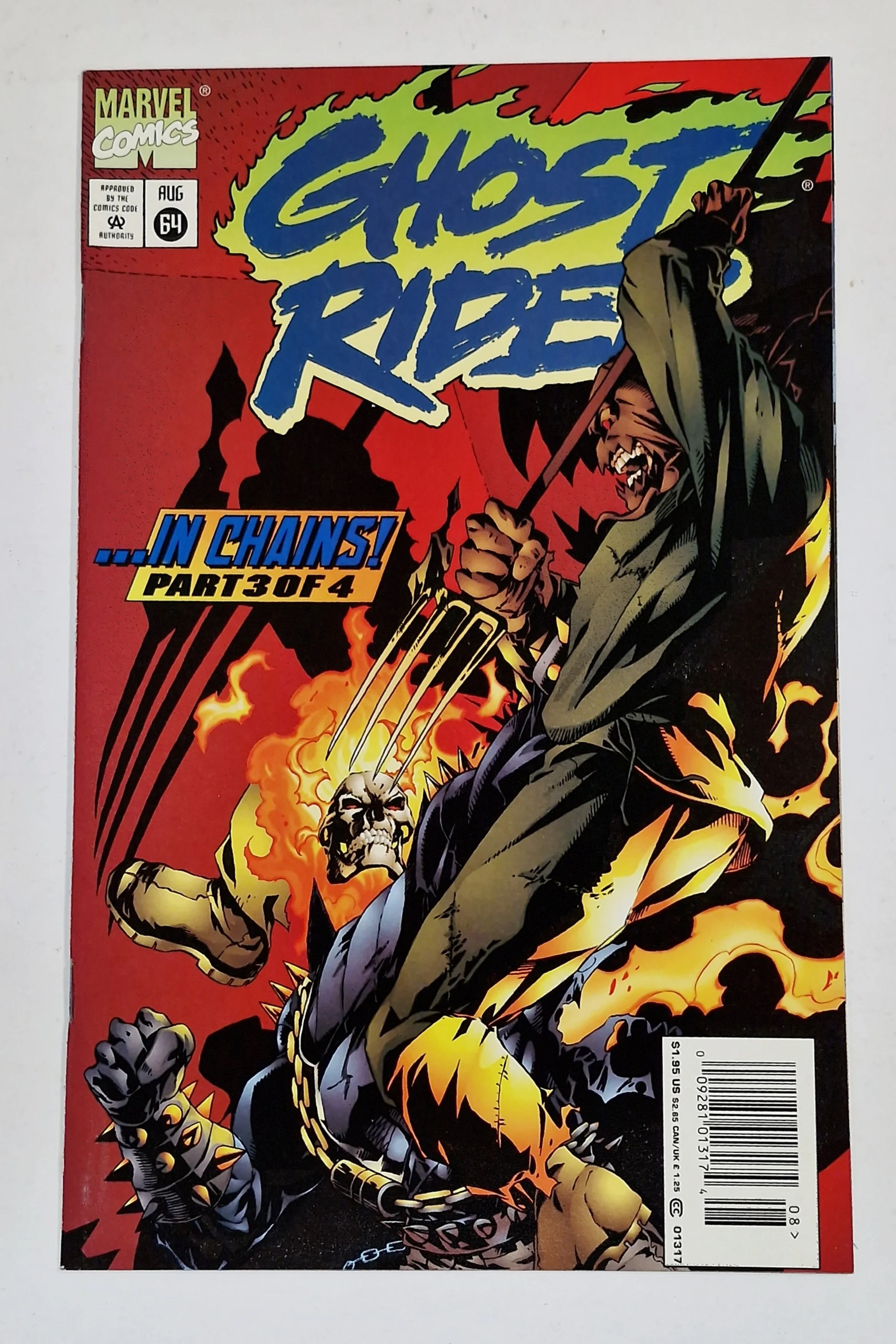 Ghost Rider - 64  Aug.  1995