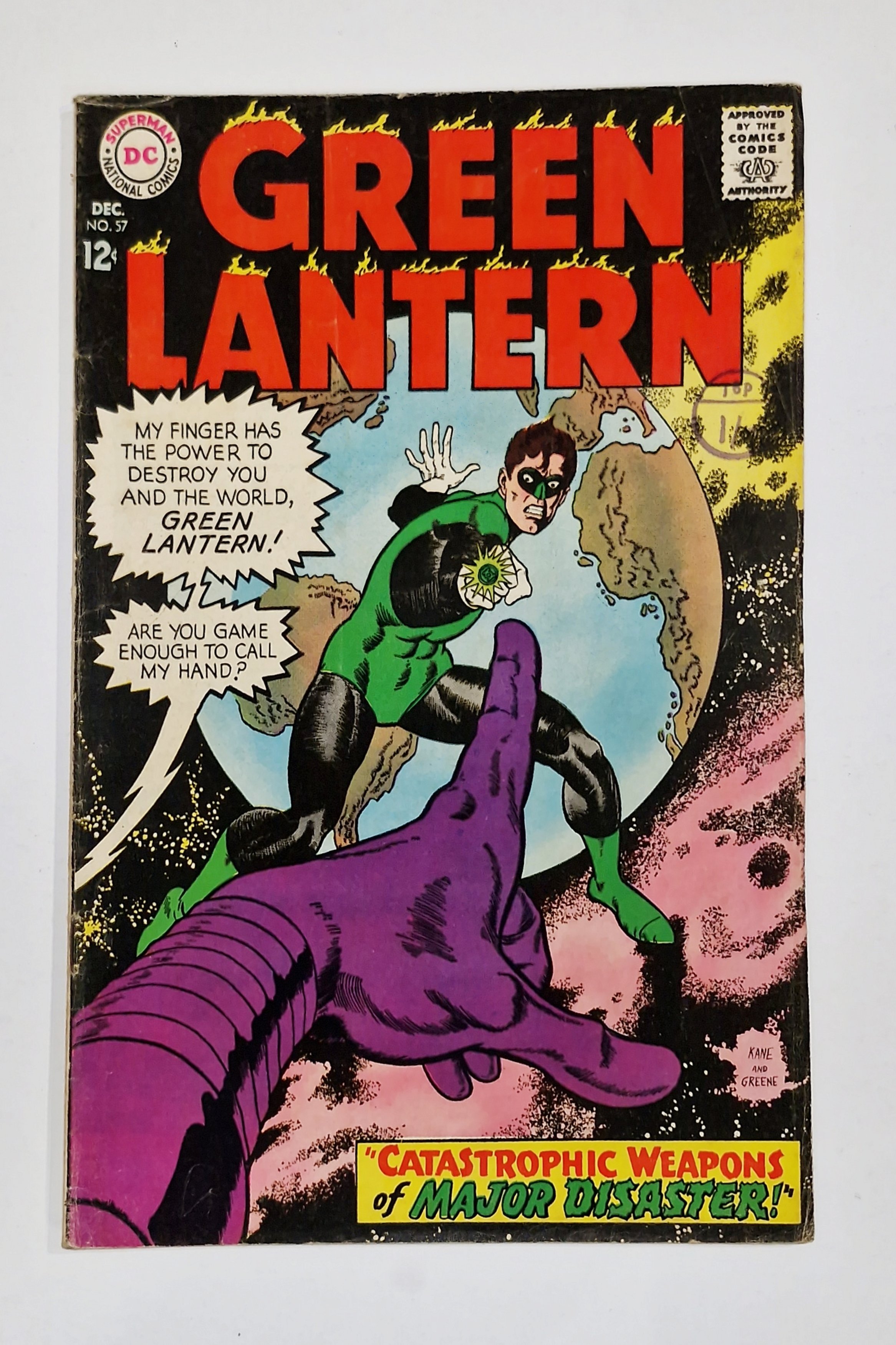 Green Lantern - 57 Dec 1967
