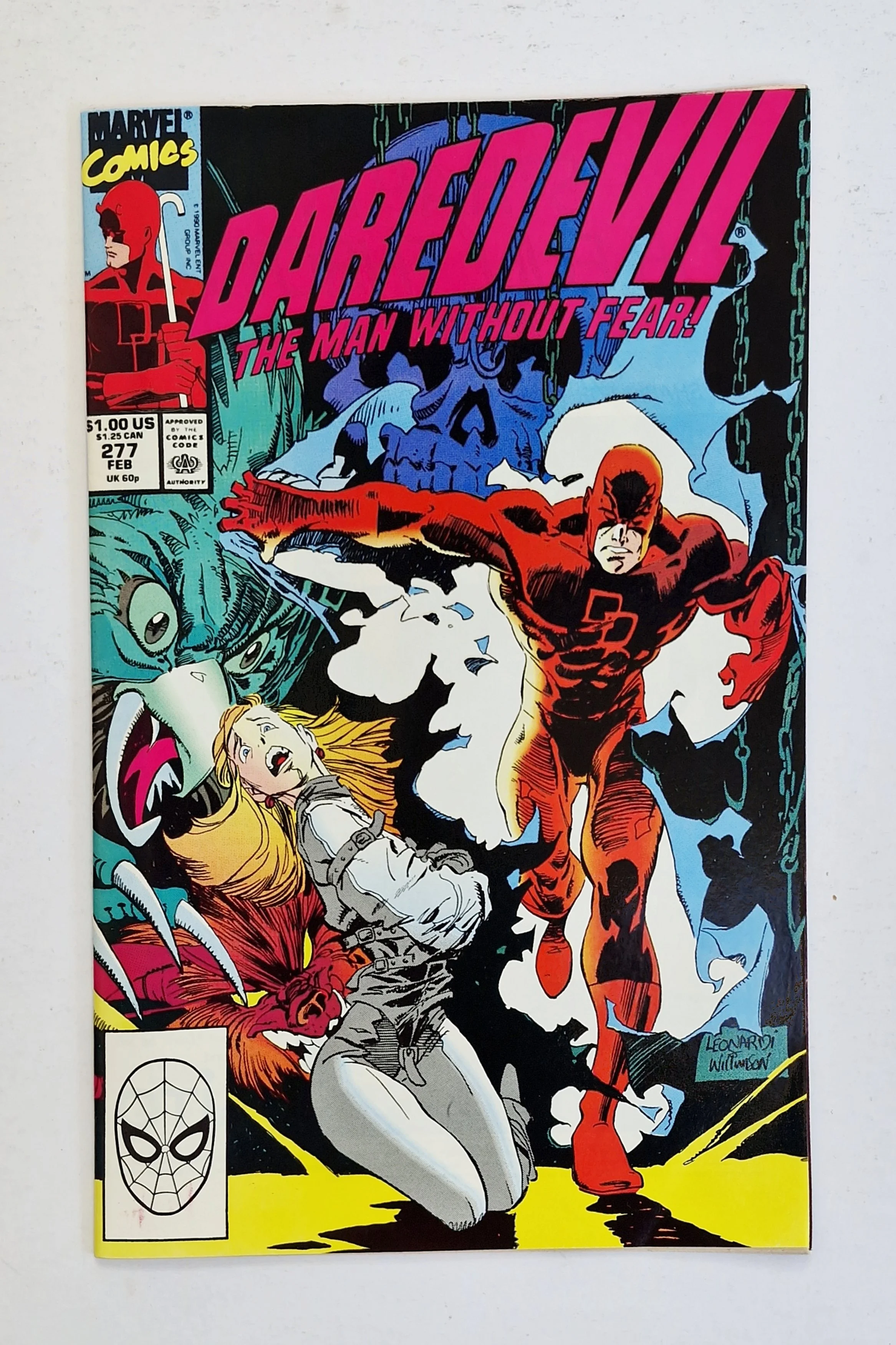 Daredevil - 277  Feb  1990
