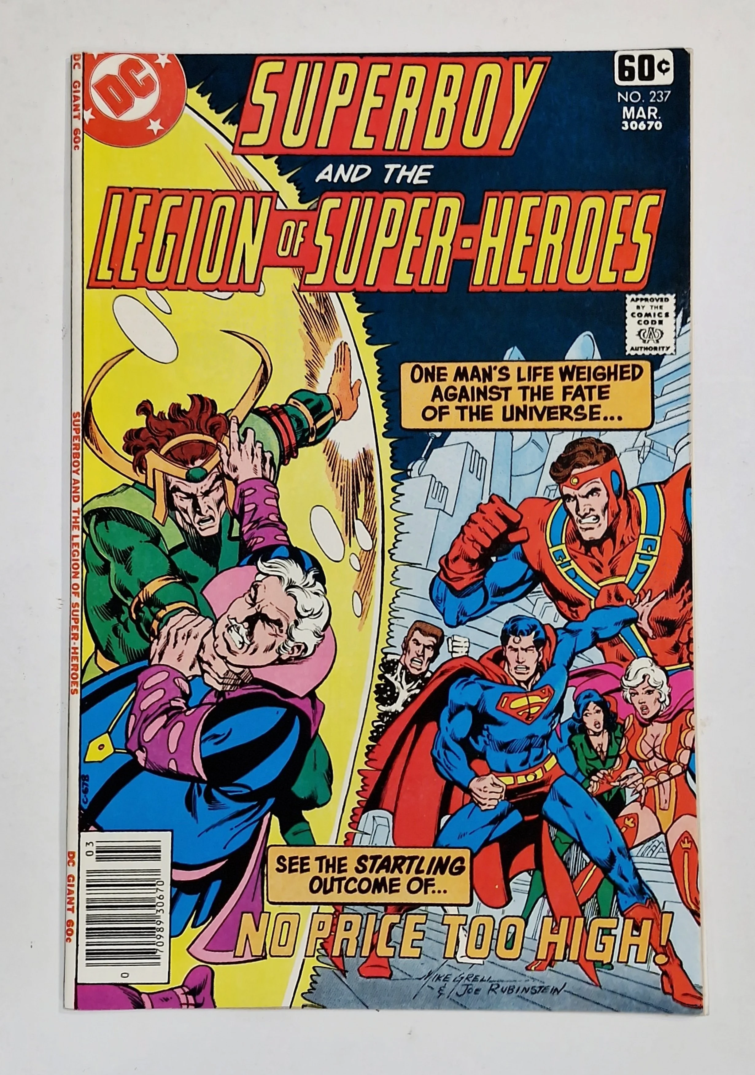 Superboy (and the legion of Super-Heroes) - 237  March  1978