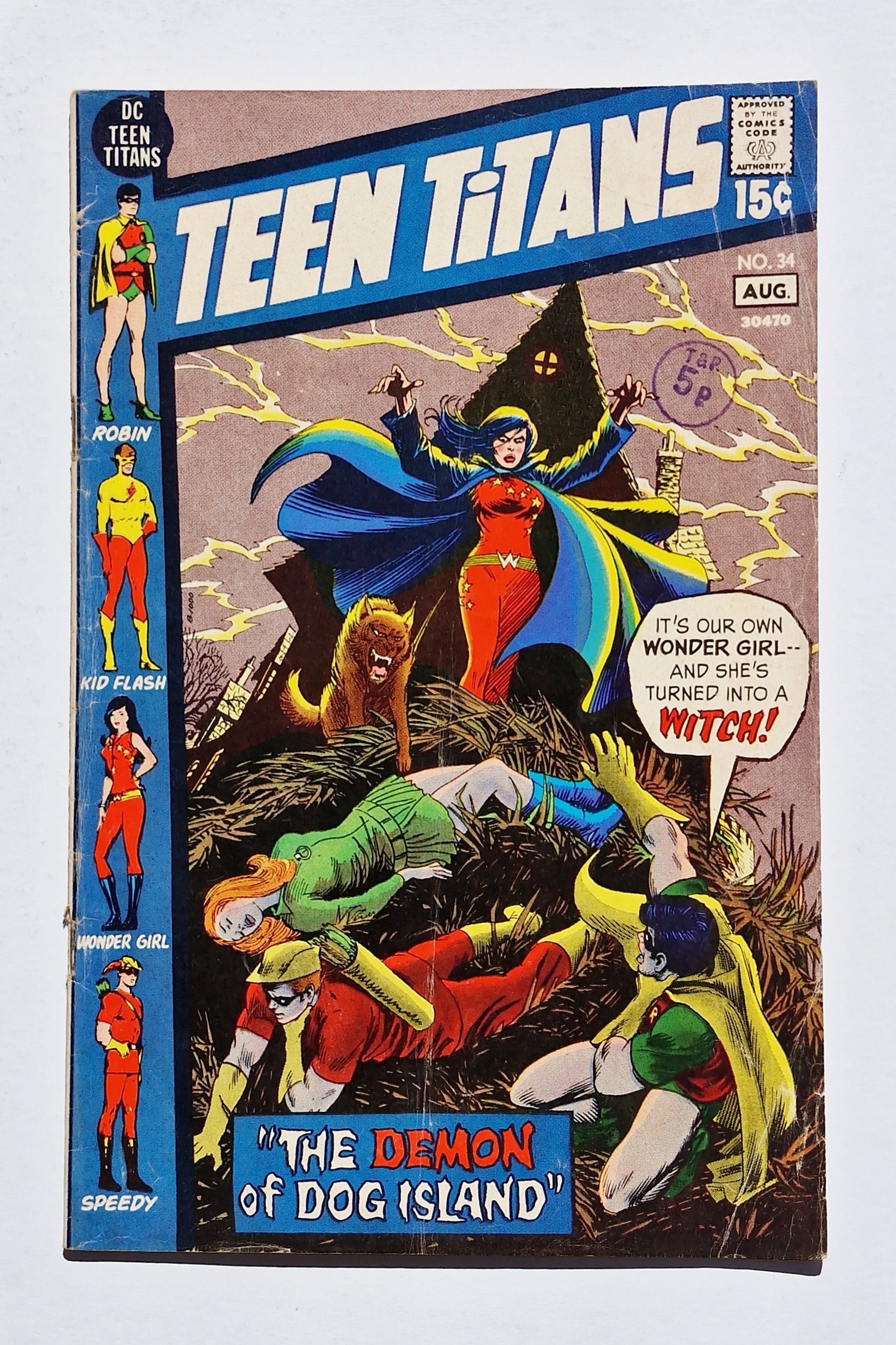 Teen Titans - 34  Aug  1971