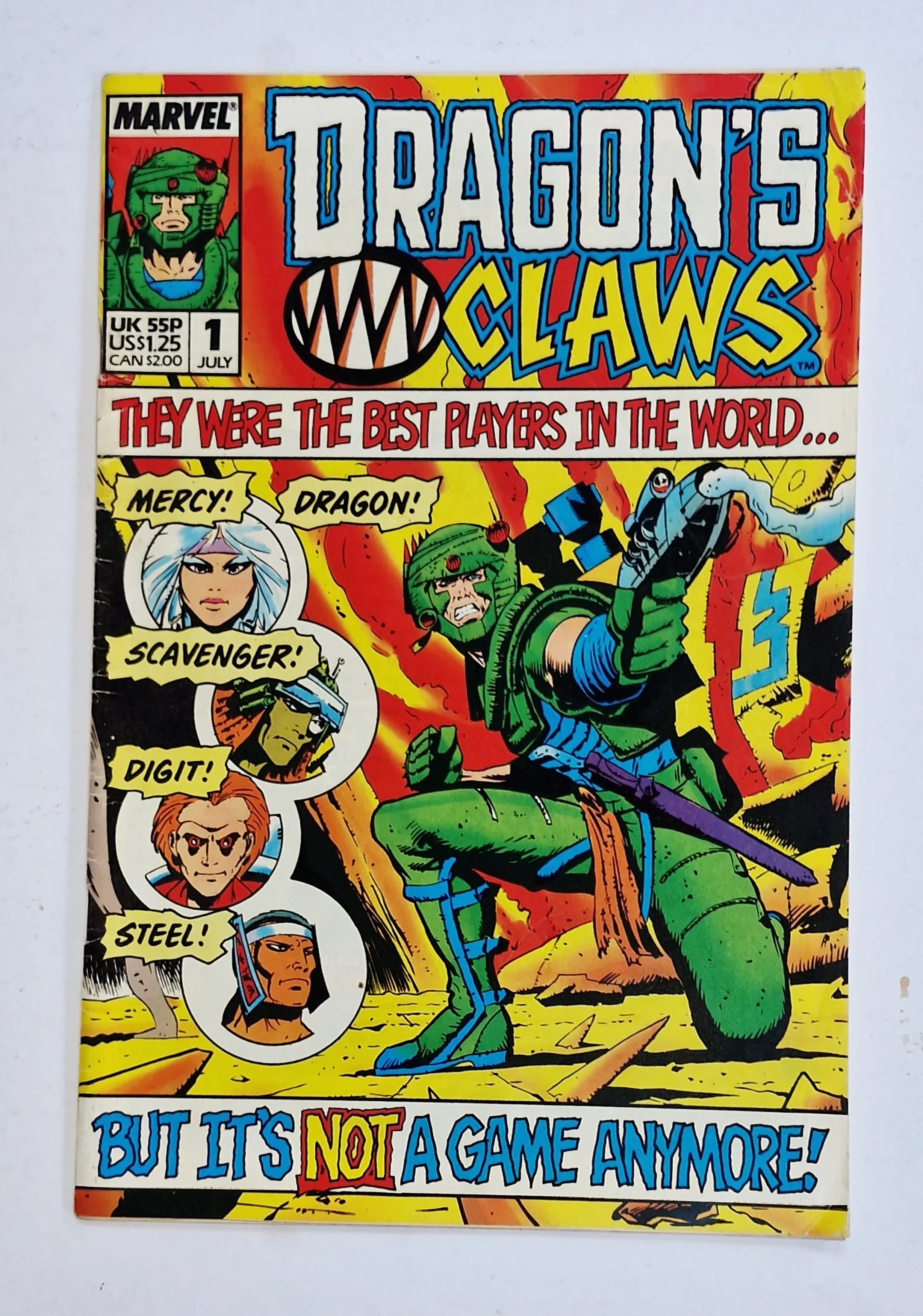 Dragon`s Claws - 1  July  1988
