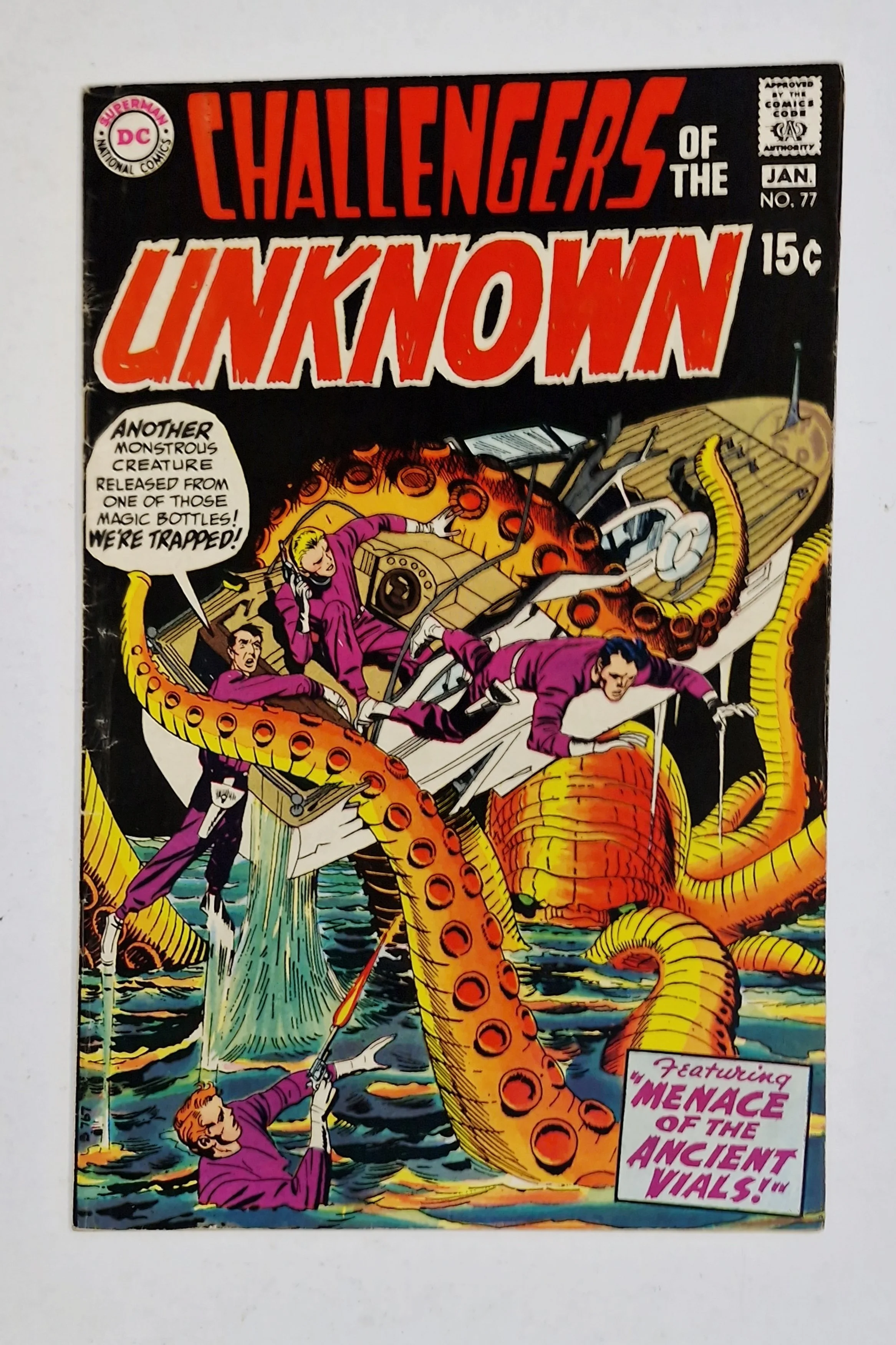 Challengers of the Unknown - 77  Jan  1971