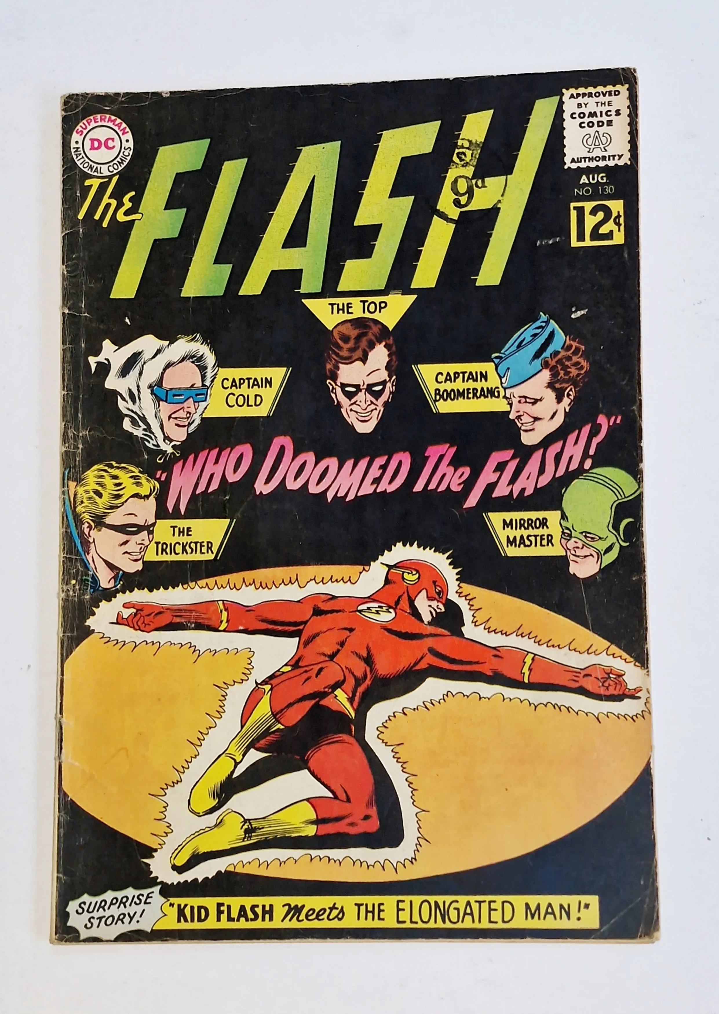 The Flash - 130  Aug  1962