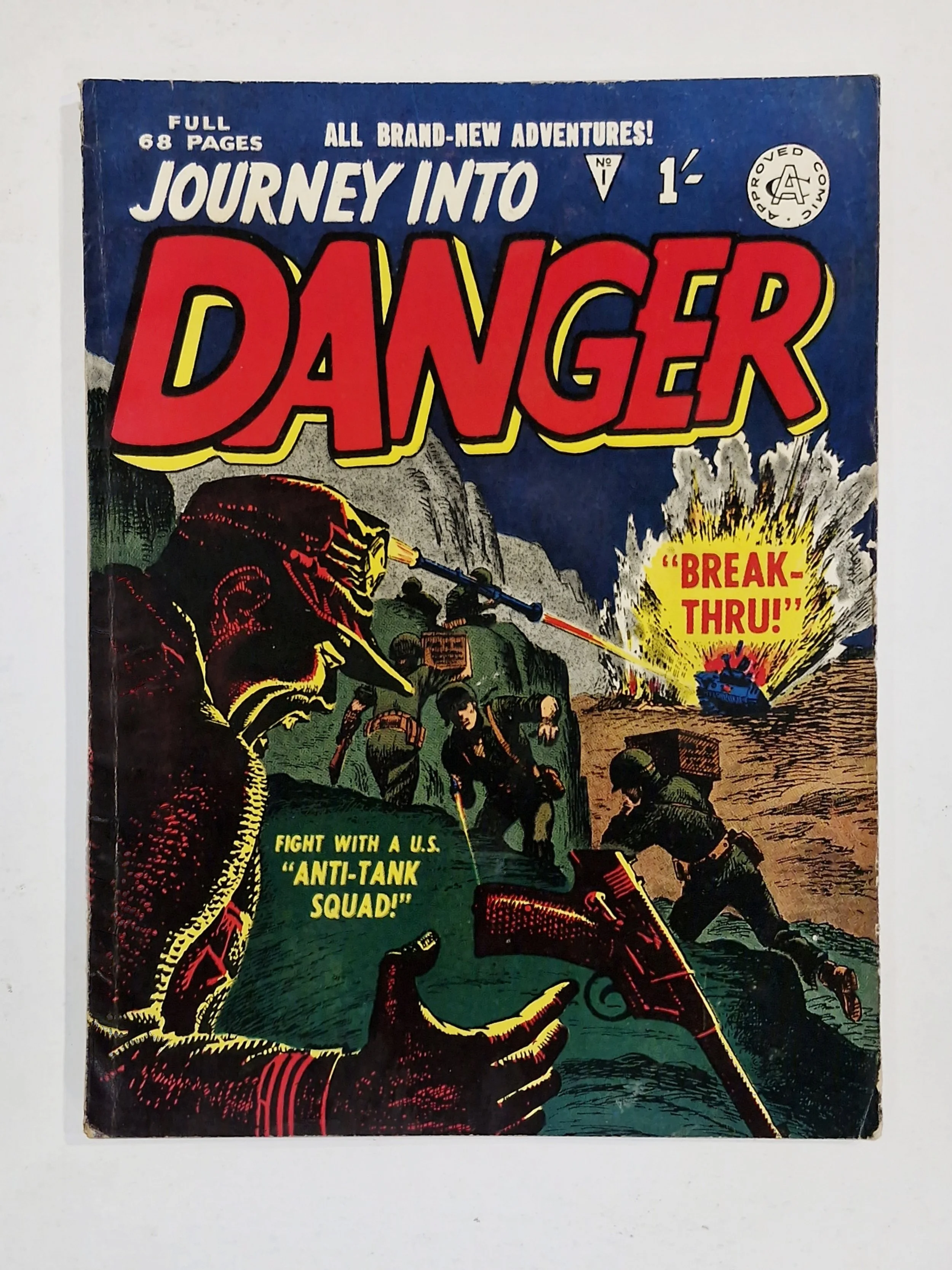 Journey into Danger (Alan Class - UK Reprint) - 1
