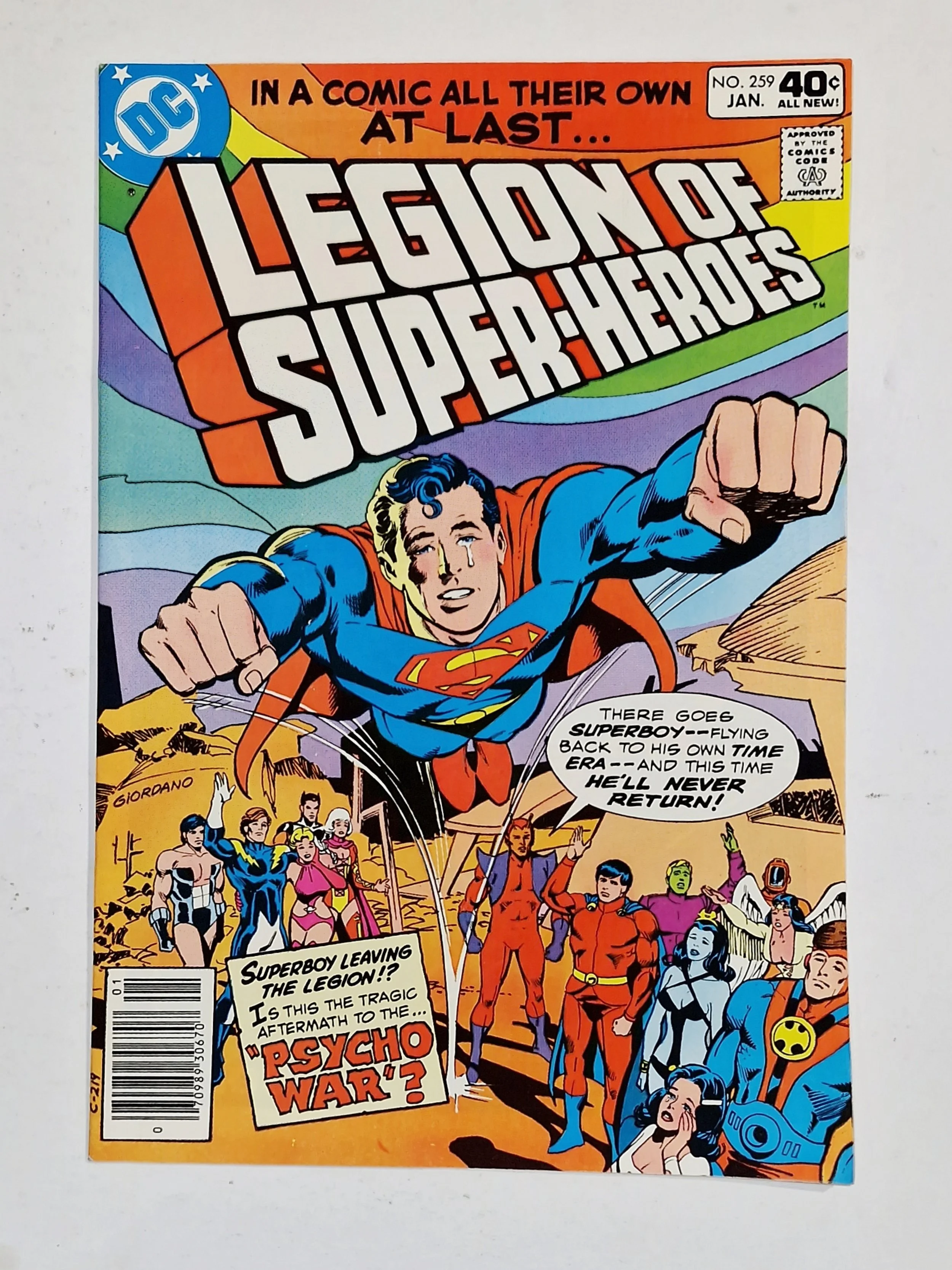 The Legion of Super-Heroes - 259  Jan  1980