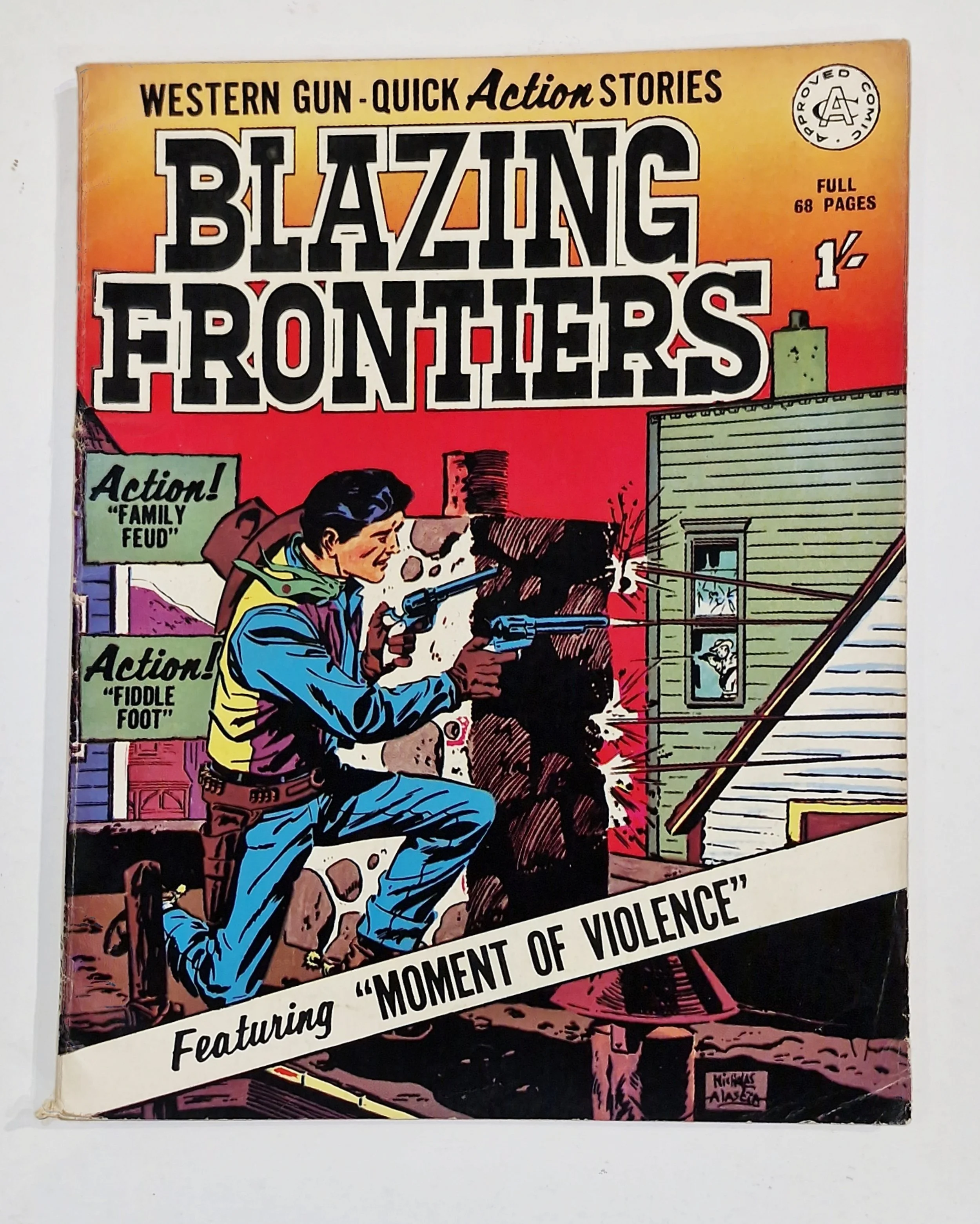 Blazing Frontiers (Alan Class - UK Reprint) -