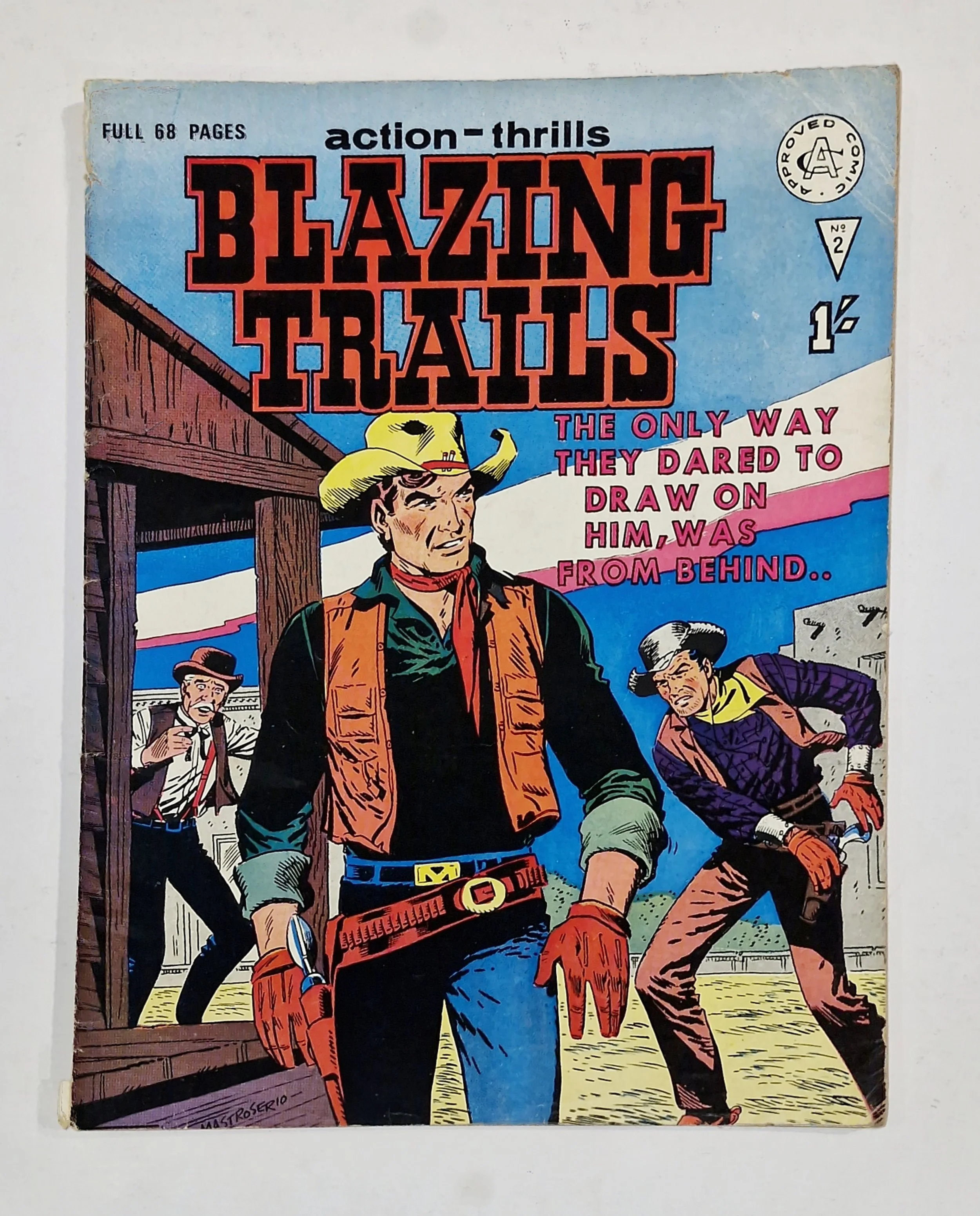Blazing Trails (Alan Class - UK Reprint) - 2