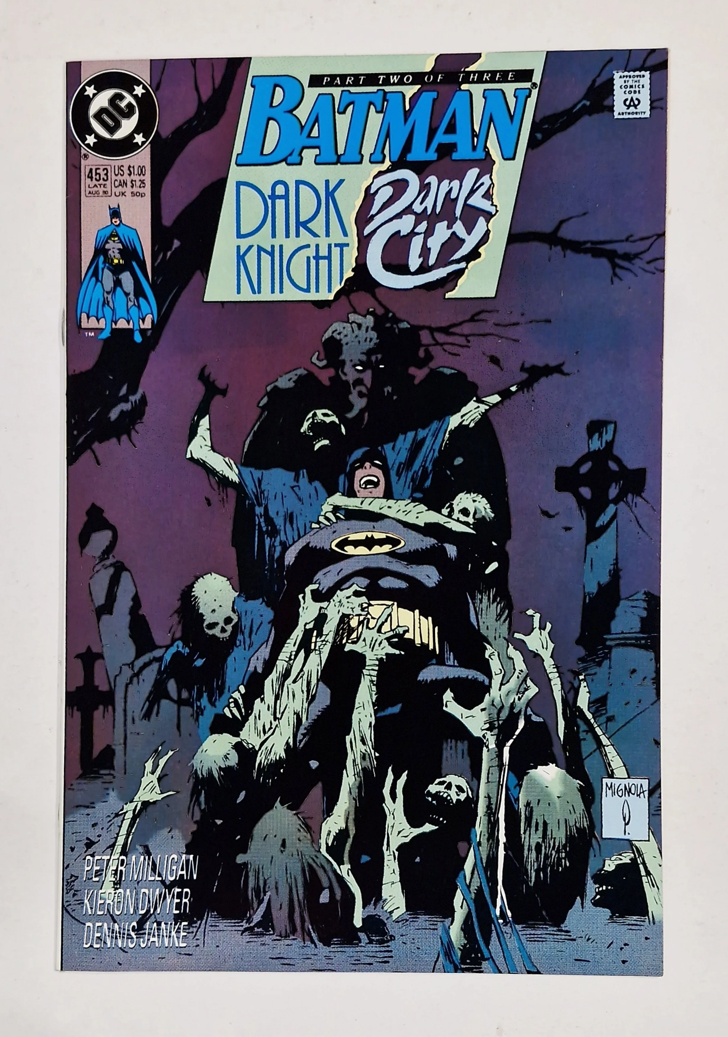 Batman - 453  Late Aug  1990