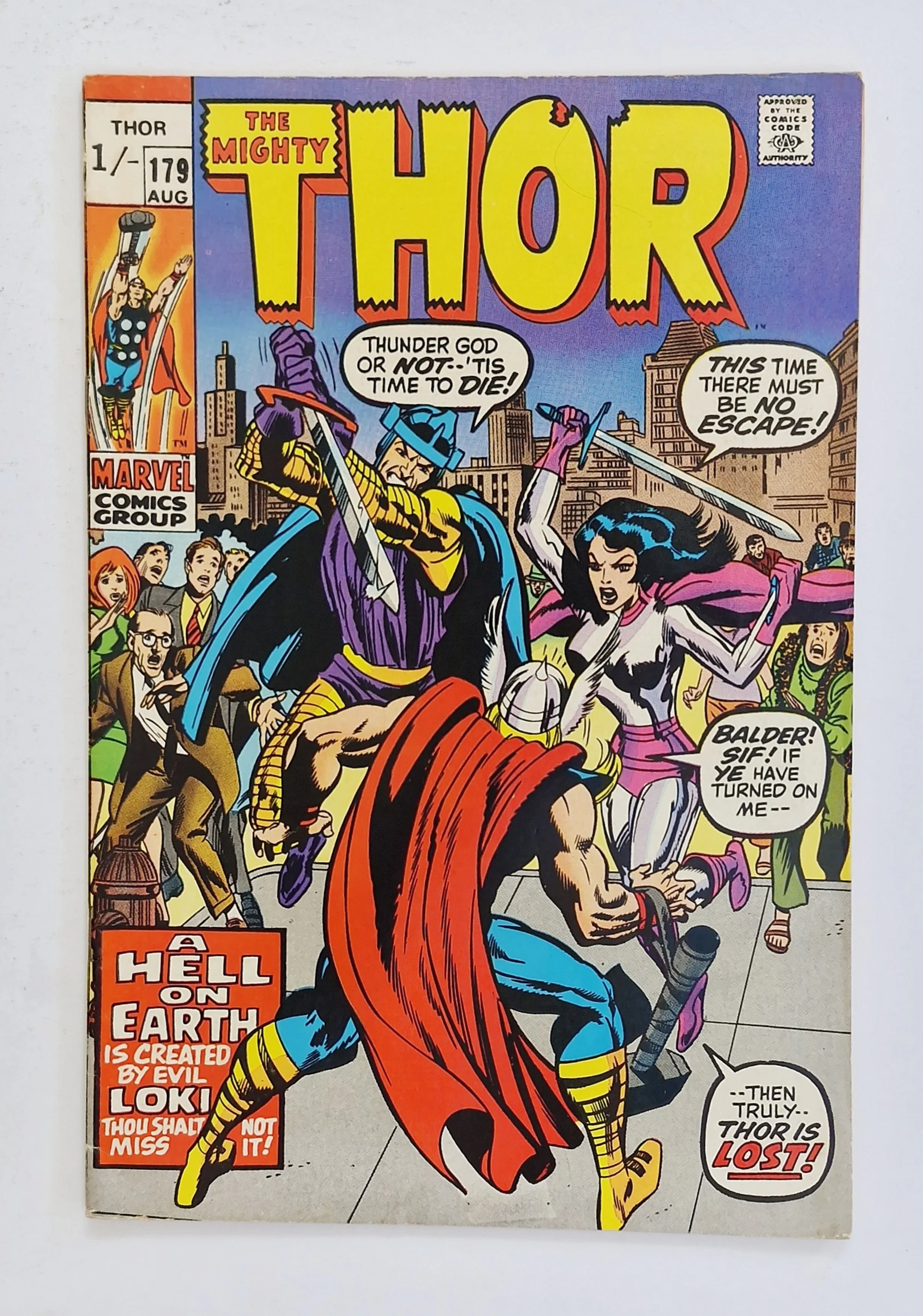 The Mighty Thor - 179  Aug  1970