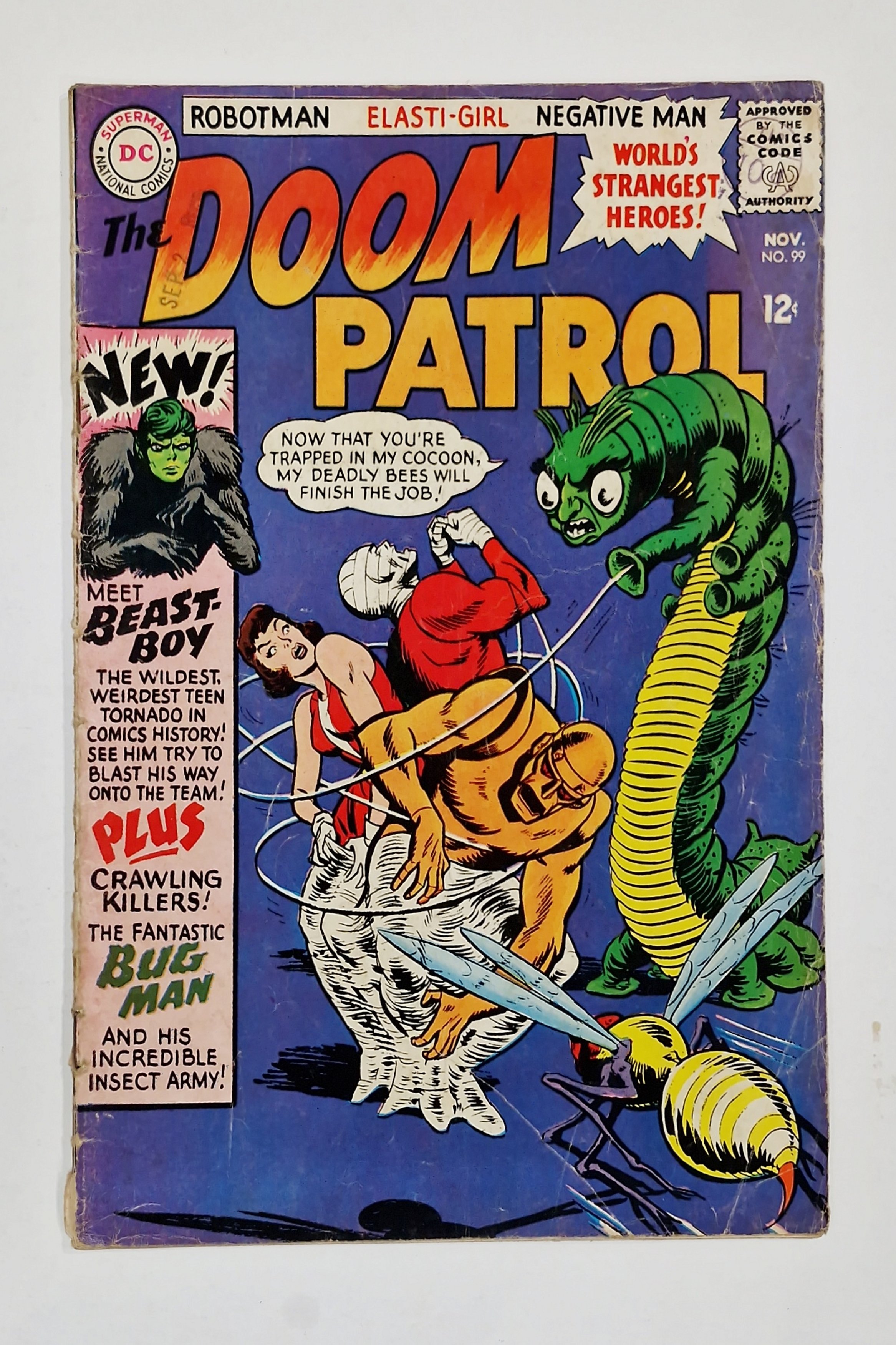 The Doom Patrol - 99 Nov 1965