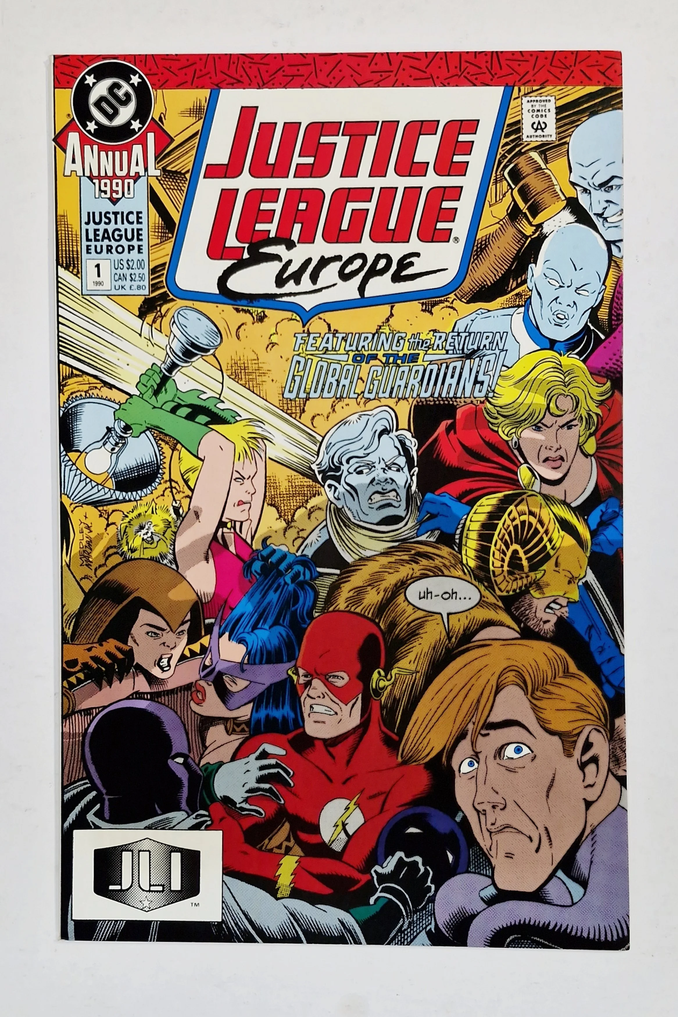 Justice League Europe (Annual) - 1 -  1990