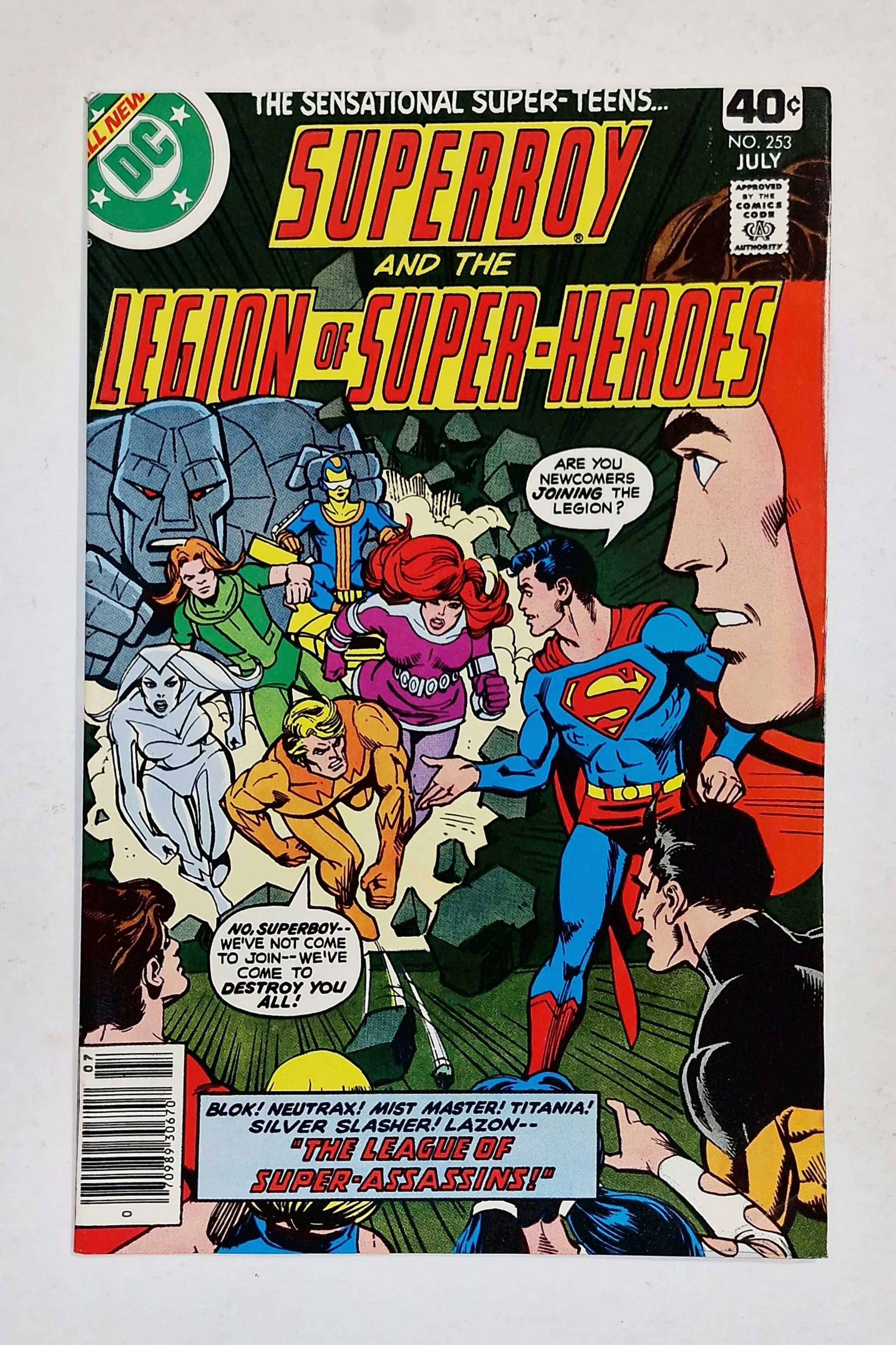 Superboy and the Legion of Super-Heroes - 253  July  1979