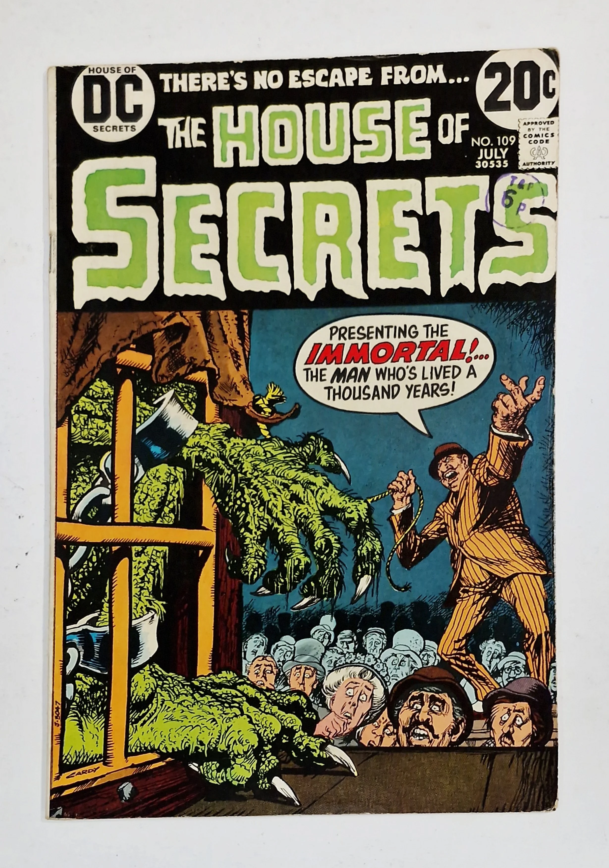 The House of Secrets - 109  July  1973