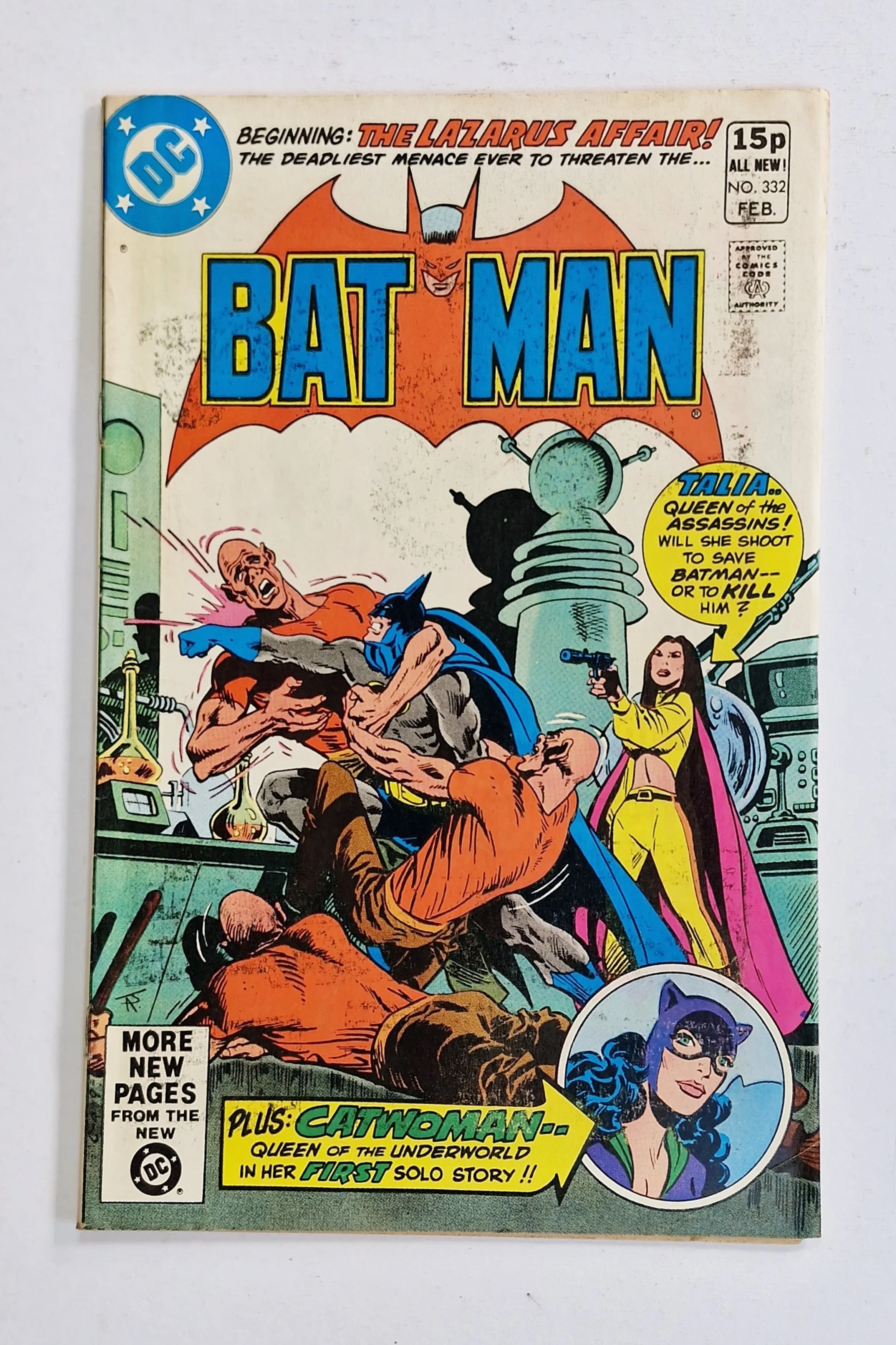 Batman - 332  Feb  1981
