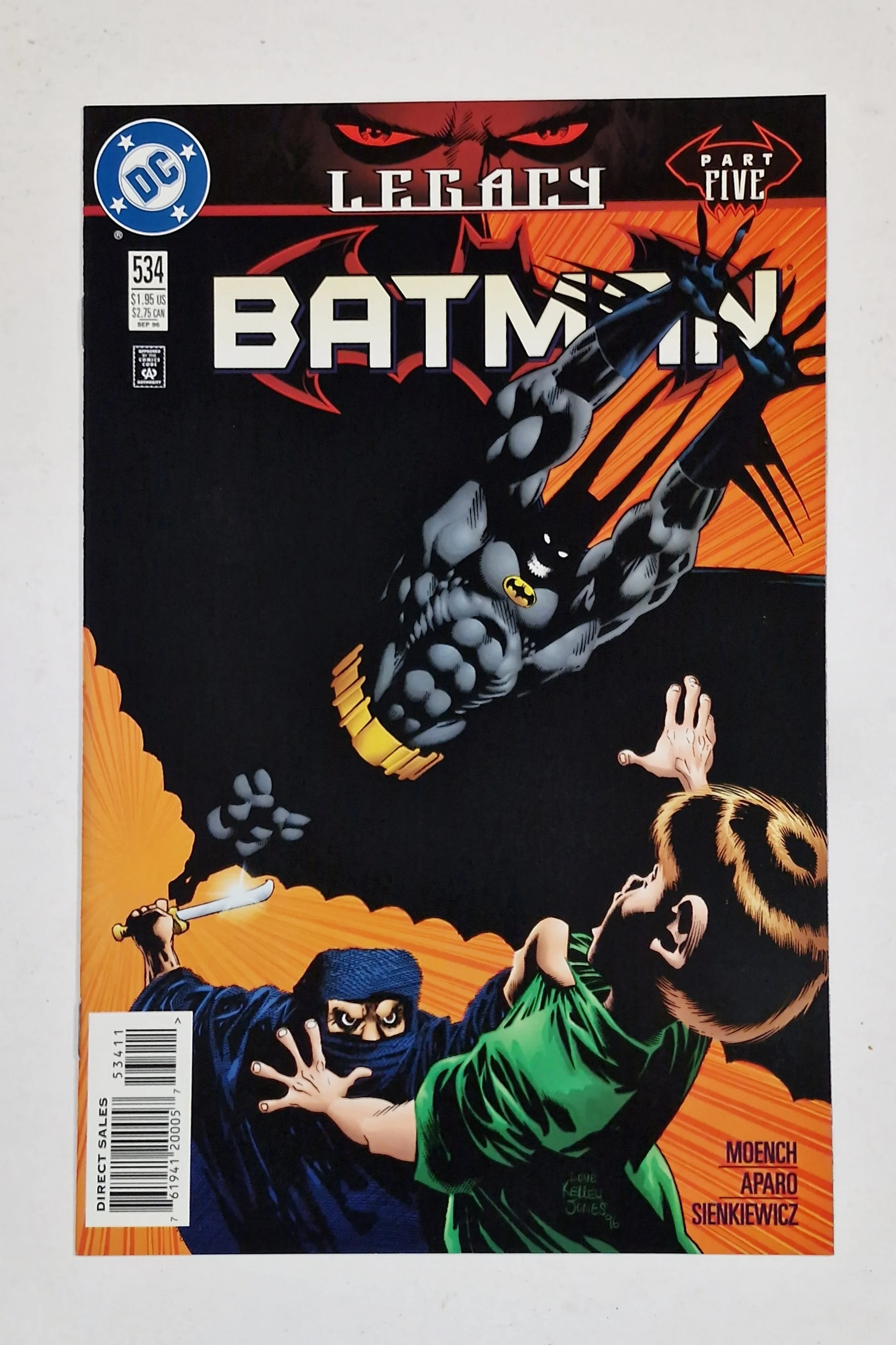 Batman ( Legacy) - 534  Sept  1996