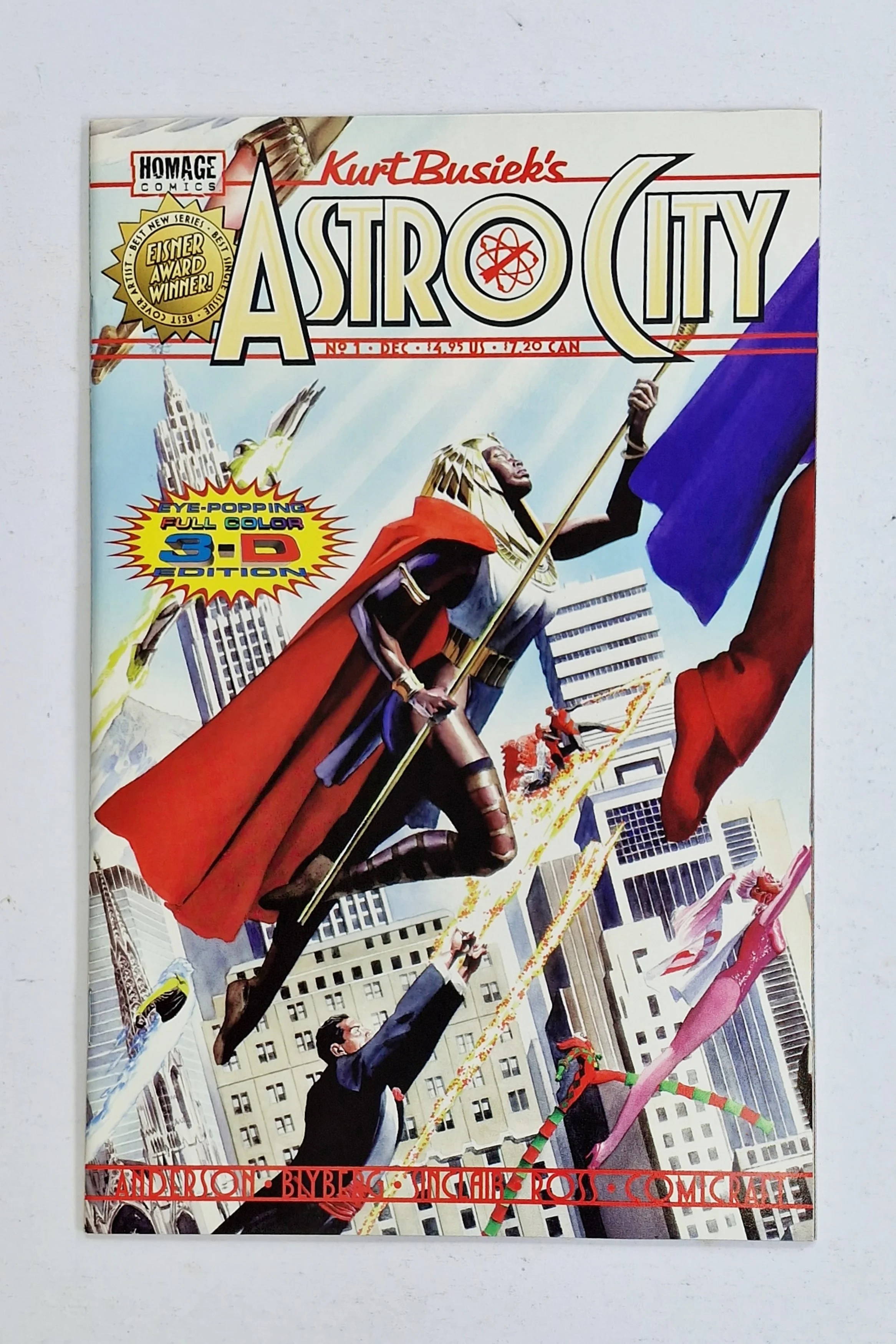 Astro City - Vol2- number 1- 3-D issue  Dec  1996