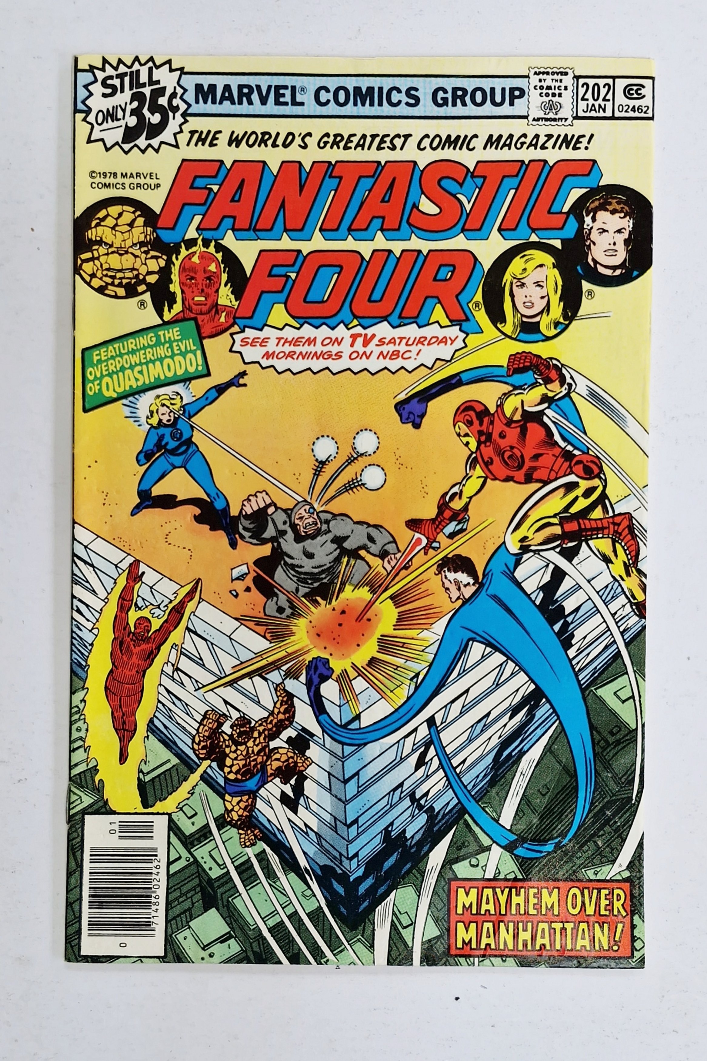 Fantastic Four - 202  Jan   1979