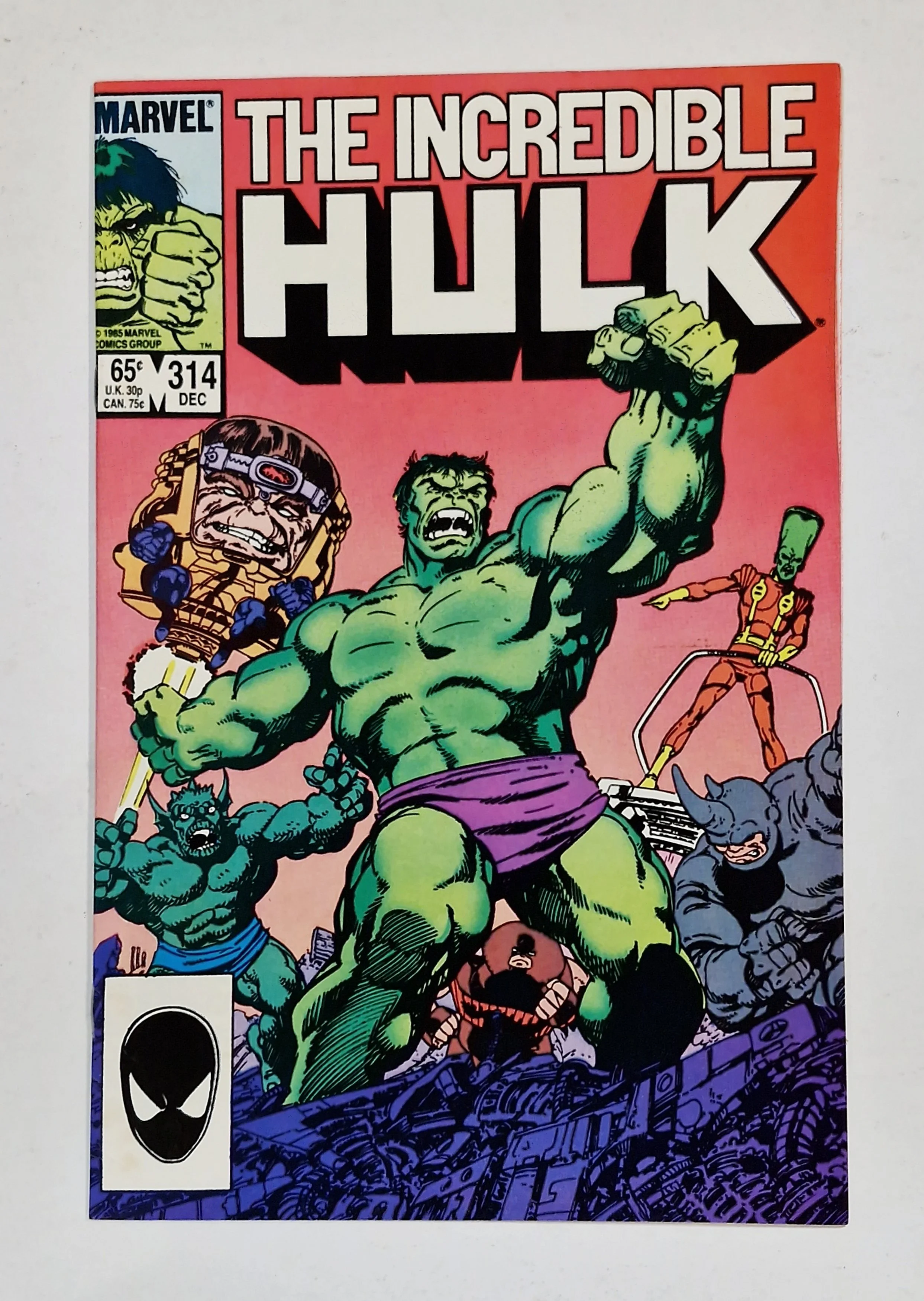 The Incredible Hulk - 314  Dec  1985