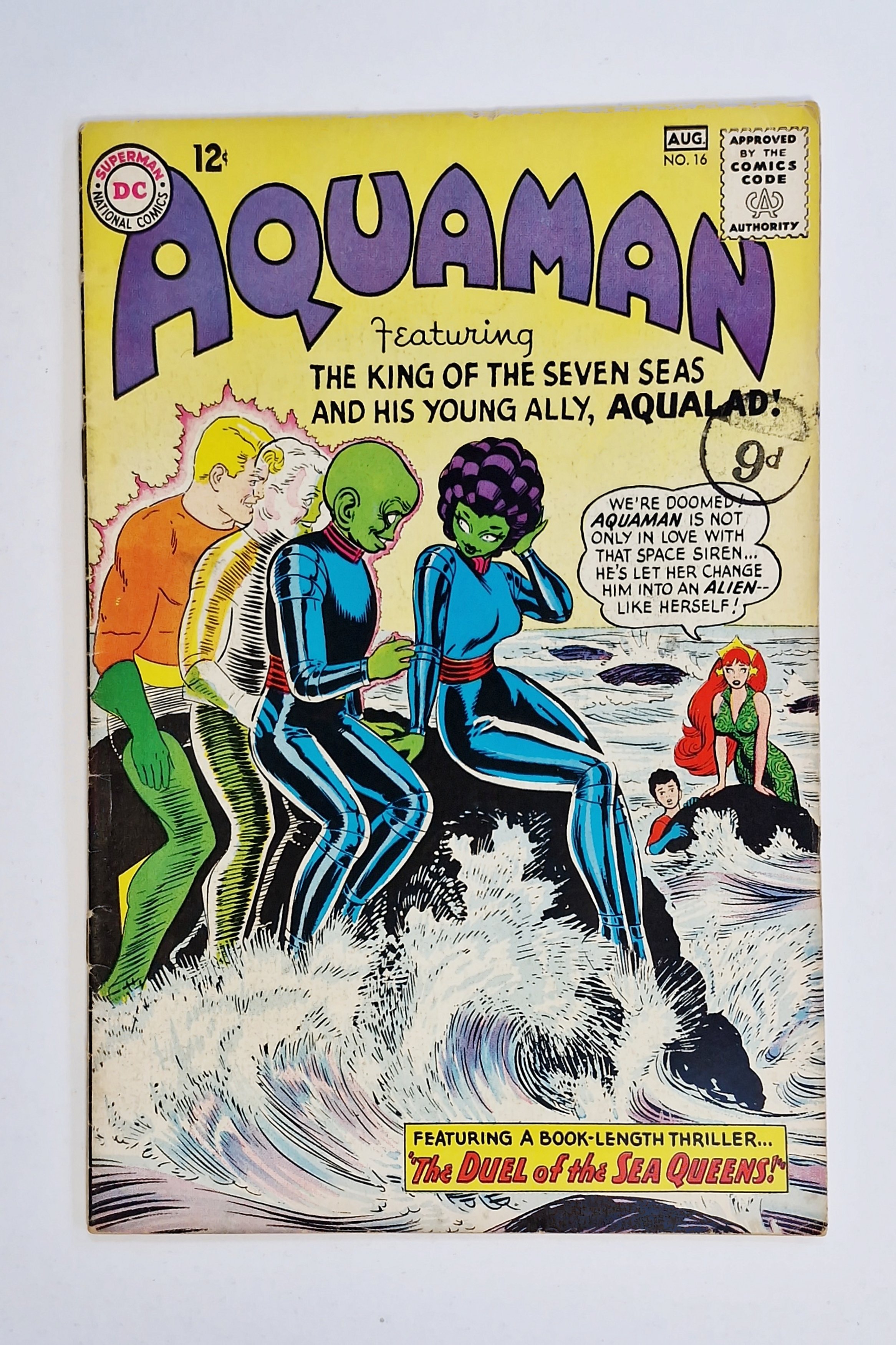 Aquaman - 16 Aug 1964
