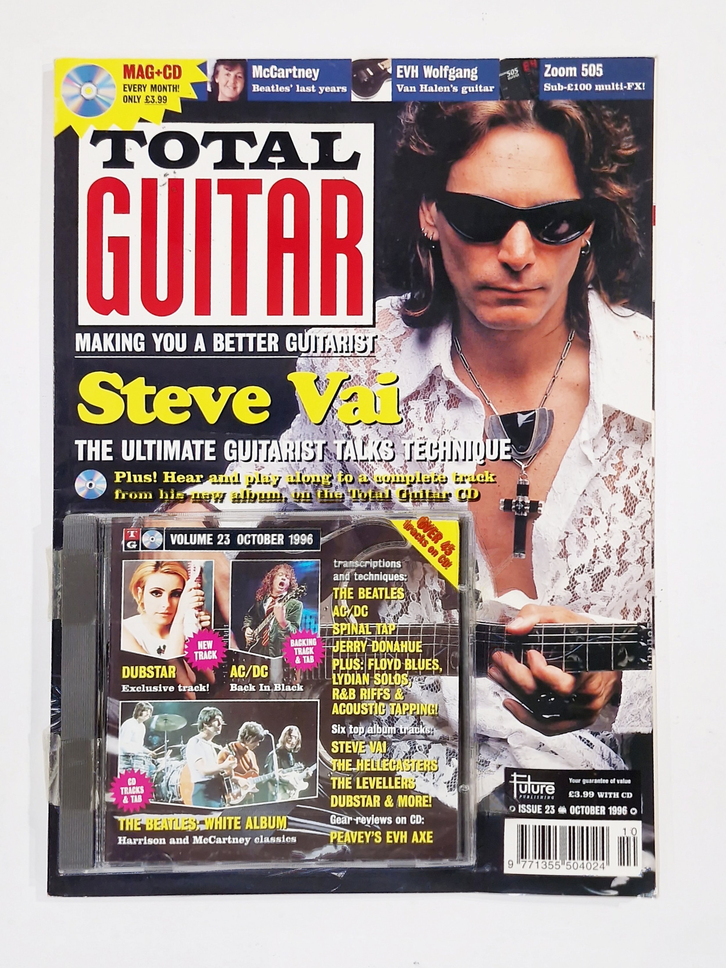Total Guitar with CD - Oct 1996