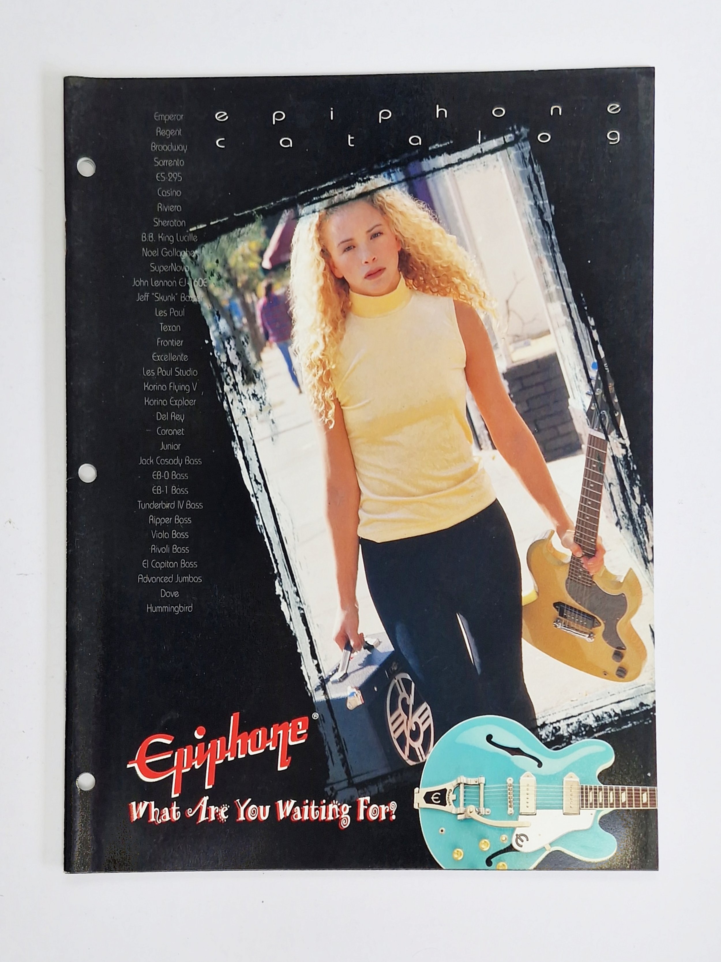 Epiphone Catalogue - 1999