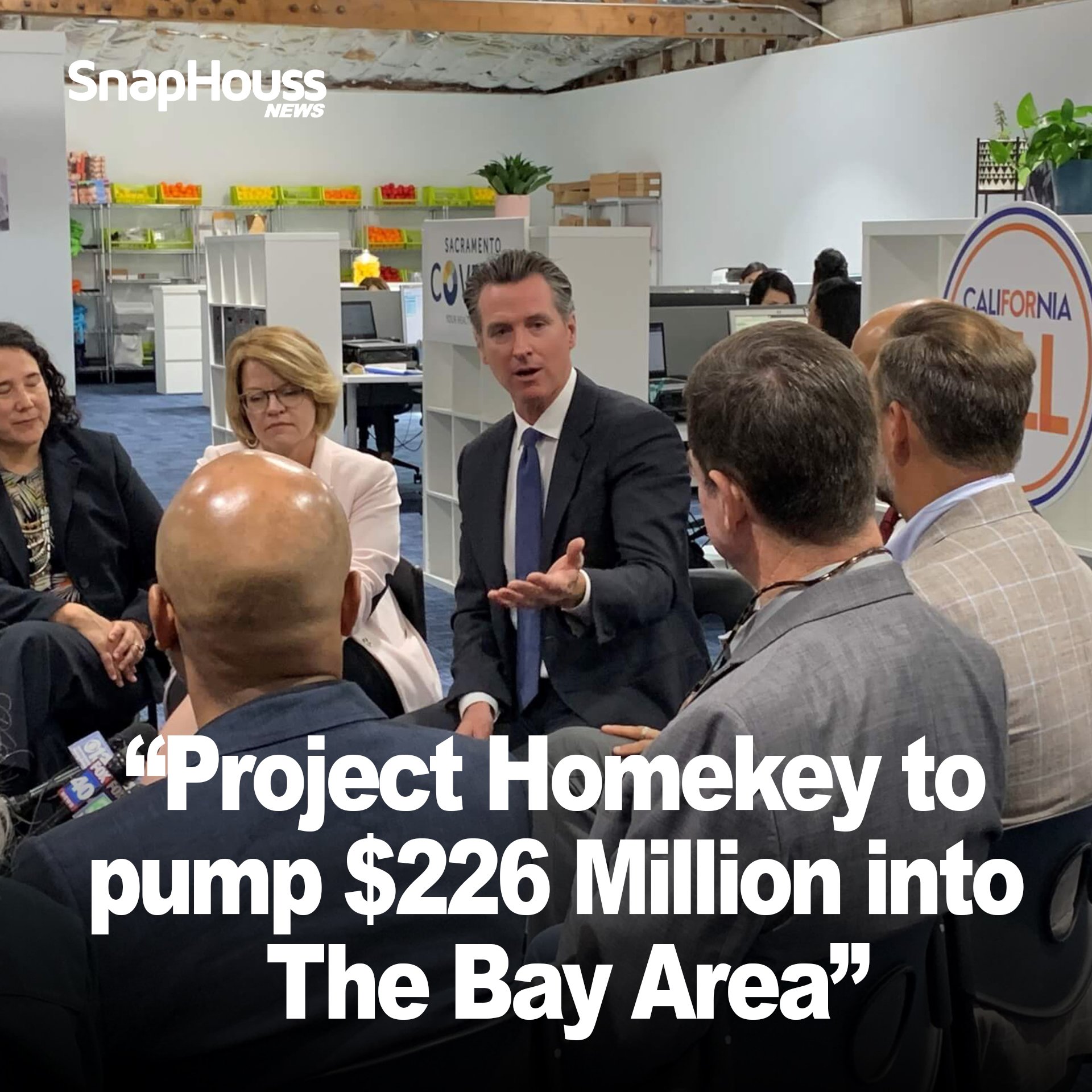 SnapHouss—Project Homekey to pump 226 Million into The Bay Area