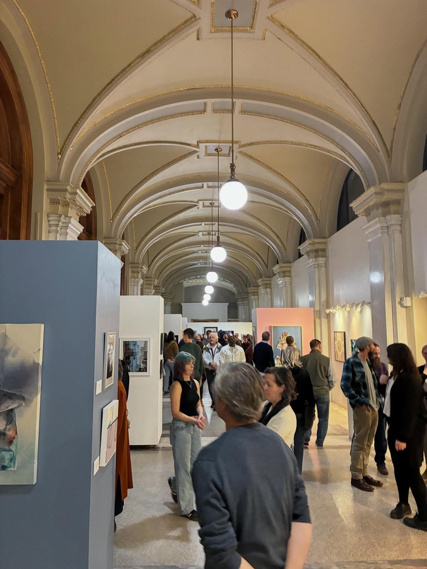 Experiencing art in person is so good for the soul. It slows you down, makes you think and rethink, helps you see another perspective, and take-in beauty that can never be achieved through a hand-held screen.

Greater Des Moines Exhibited at @polkcou