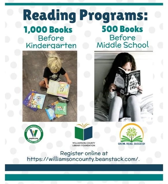 Programs — Williamson County Library Foundation