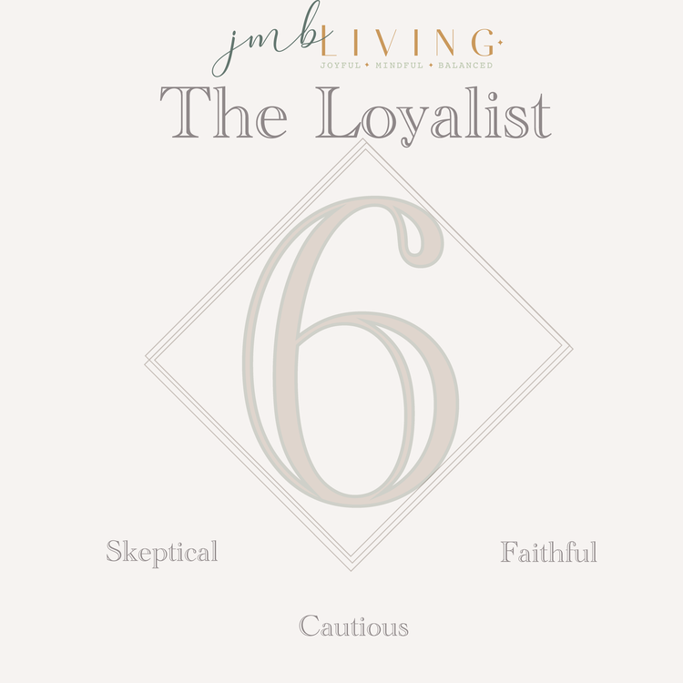 The desire to feel secure and protected is a driving factor for a six. They are cautious and focus on preparing for what could go wrong. The planner functionality within the  JMB Living Journal will be helpful for a six to build sufficient structure…
