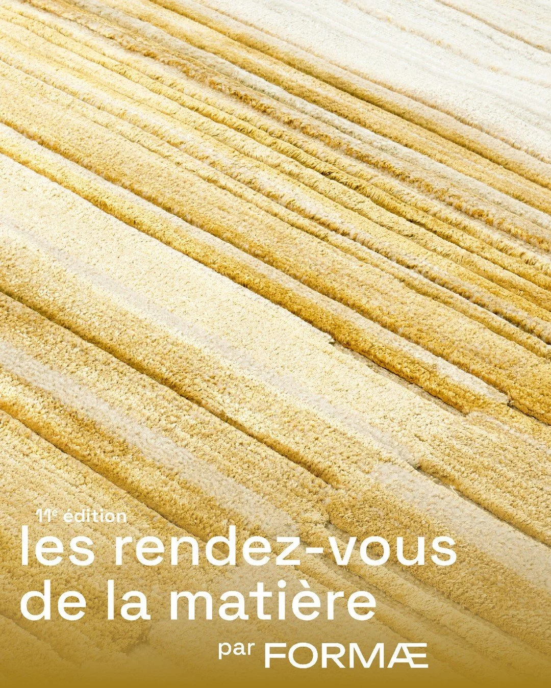 Creative Matters is returning to Paris for the 11th edition of Les Rendez-vous de la Mati&egrave;re by FORM&AElig; (@formaemagazine), a trade show dedicated to innovative materials for architecture, design and interiors. This year, the event takes pl
