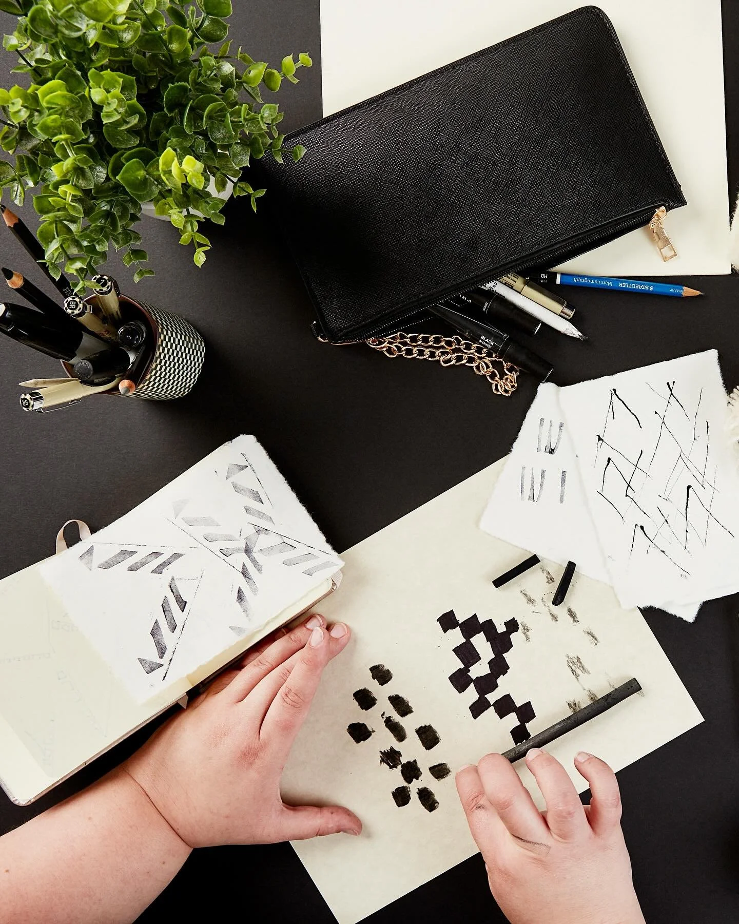 For Kayla Bortolotto, sketching is where rhythm takes shape. As our Senior Designer & Creative Operations Lead, Kayla explores gesture and movement through hand-drawn sketches, where each mark becomes a study in balance and flow.
Translating ske