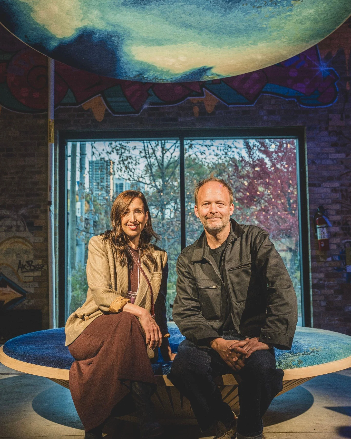 From Paris to Milan and now Toronto.⁠
⁠
Redoux Passager debuted at @azuremagazine&rsquo;s Human/Nature Climate Conference, inviting attendees into a space shaped by movement, materiality and regeneration. Alongside @lomastudio.fr, we explored how nat