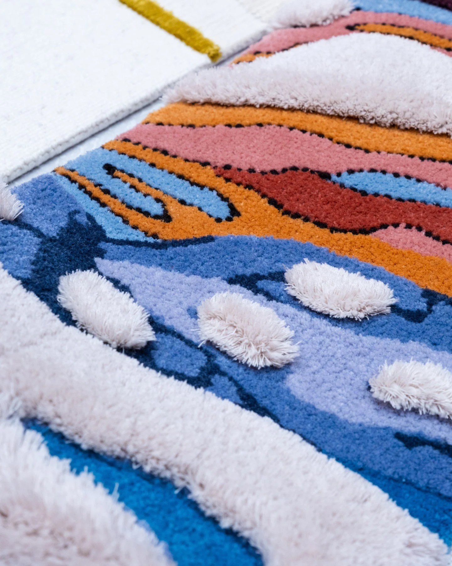 Every rug has a story and in our Storytelling Collection, that begins with Canadian artists. ⁠
⁠
From initial sketches to handtufted and handknotted pieces across Nepal, Thailand and Afghanistan, each rug celebrates the artwork it interprets while ho