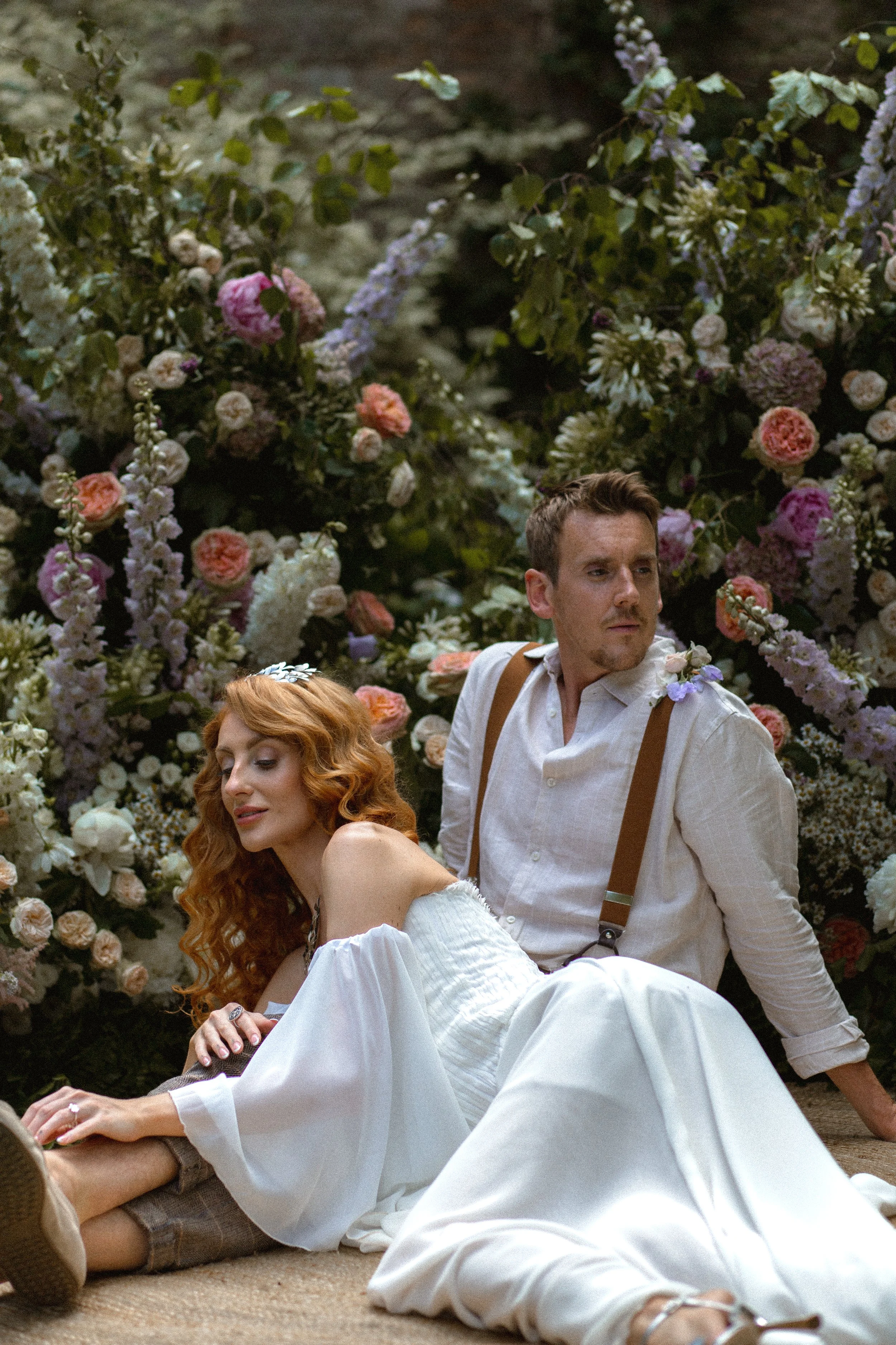 Micro wedding photography at Sudeley Castle in The Cotswolds UK