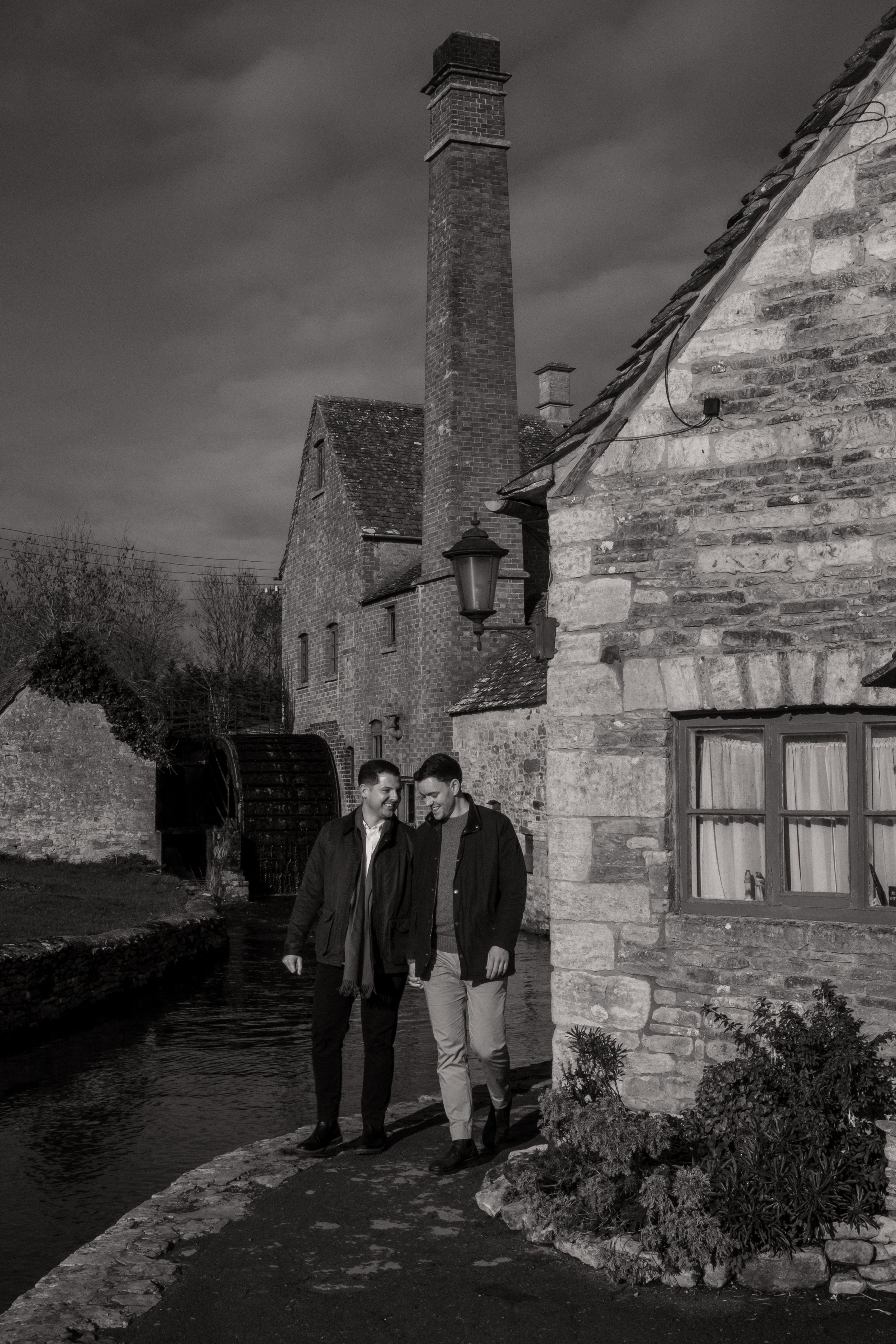 Storytelling and cinematic photographer. Engagement and couples photography in The Cotswolds, UK. Destination wedding photography. LGBTQ Photographer