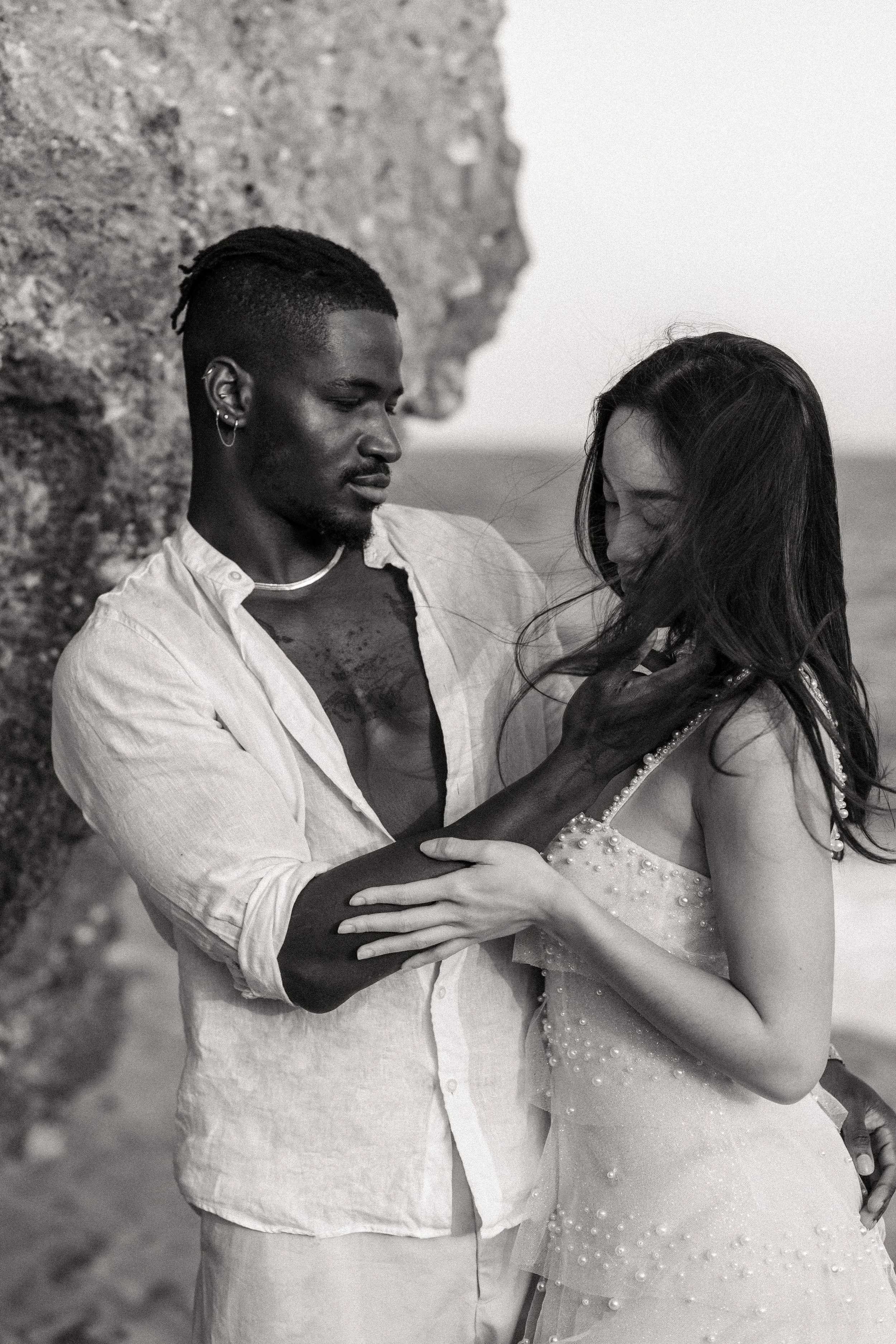 Elopement photography in Milos Greece