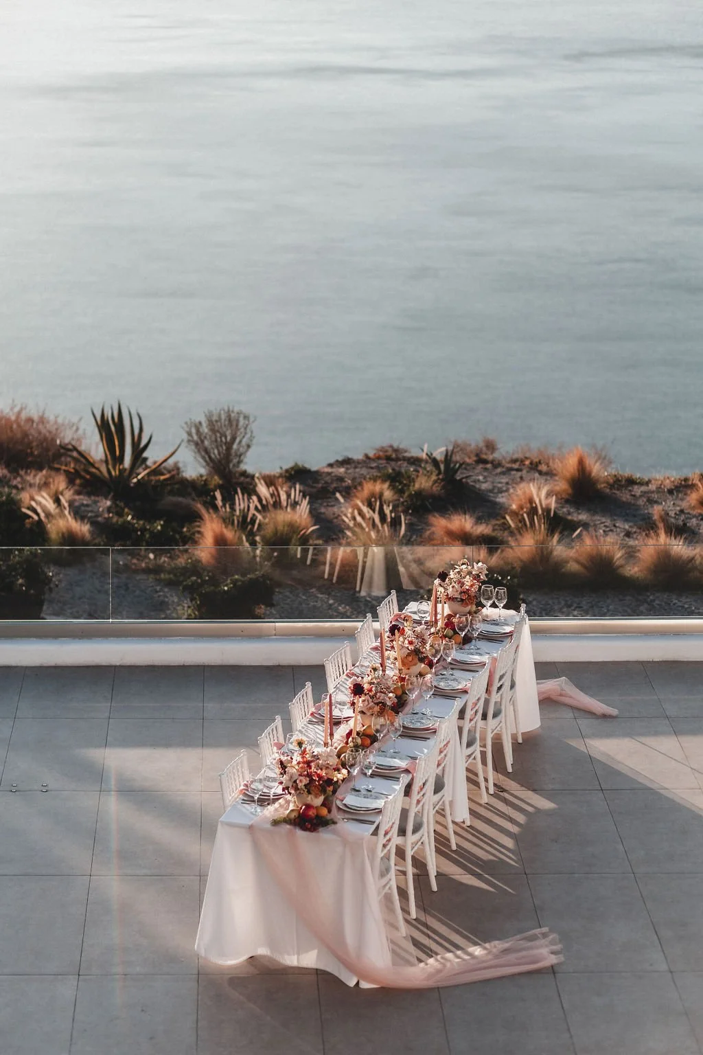 Luxury destination wedding planning in Santorini, Greece